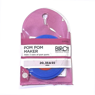 Birch Pom Pom Maker