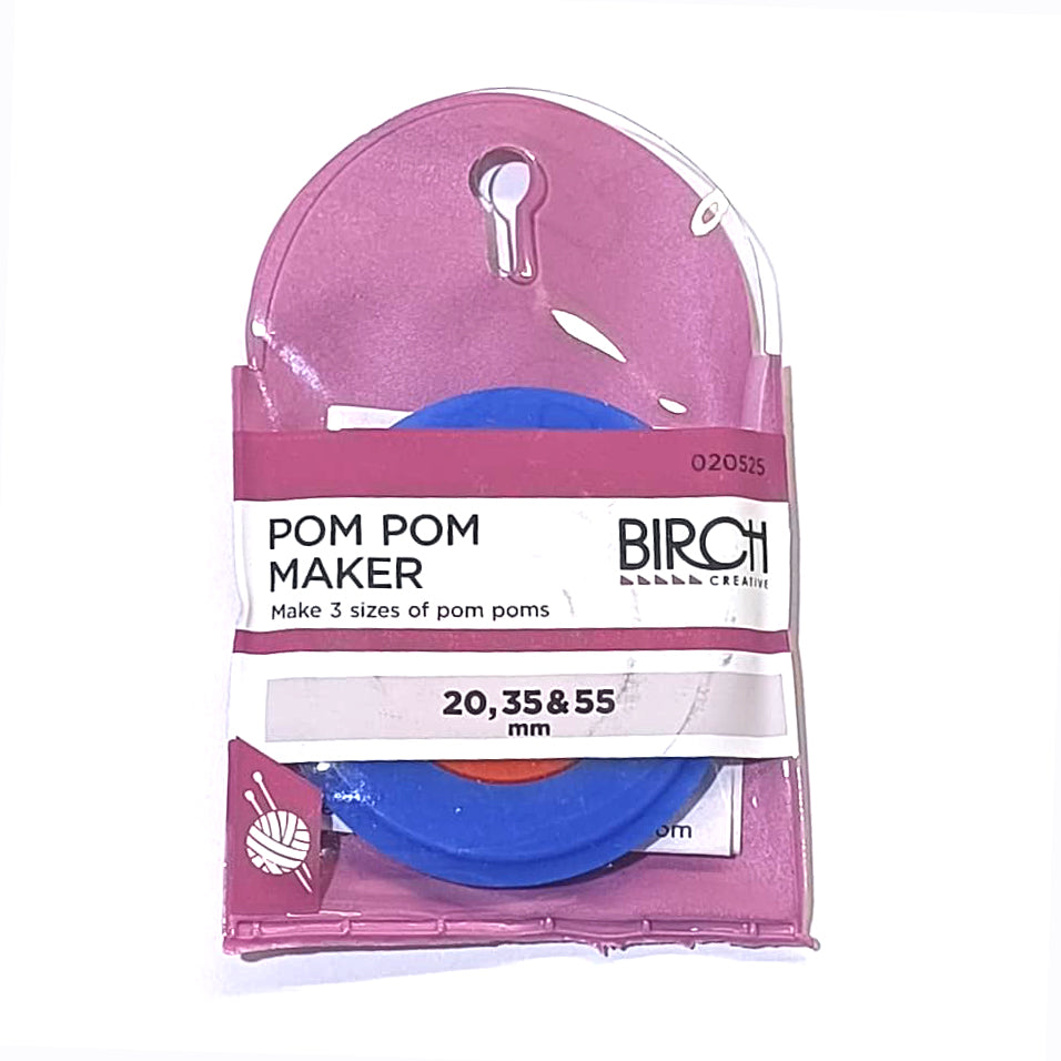 Birch Pom Pom Maker