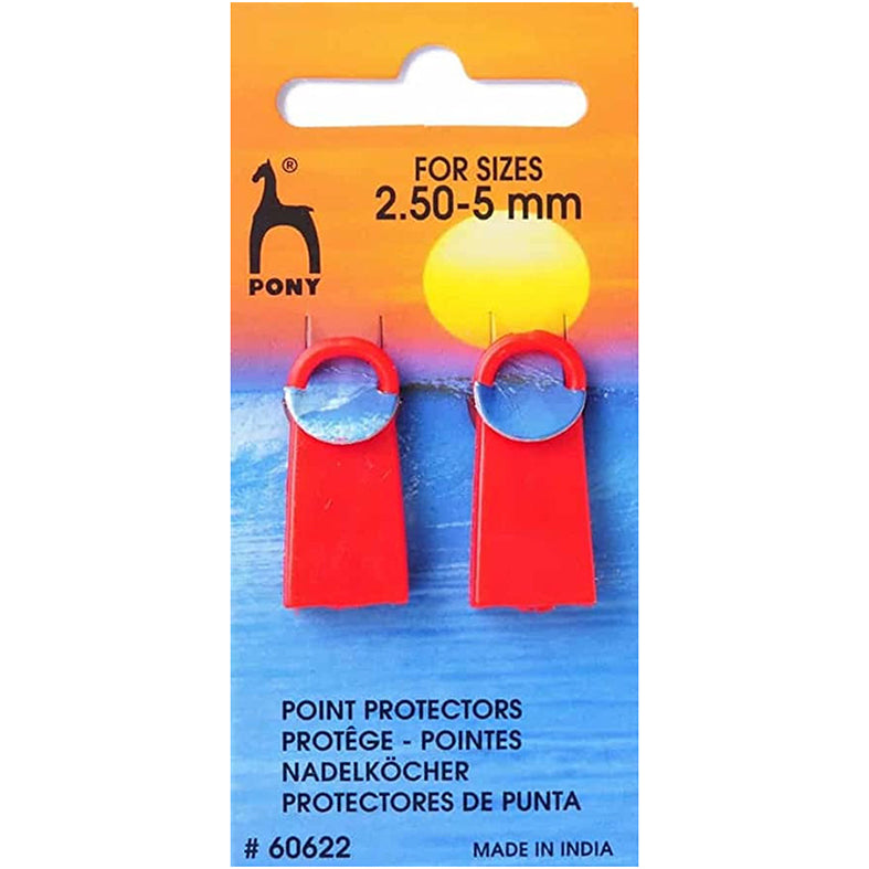 Pony Knitting Needle Point Protectors 2.50-5 mm