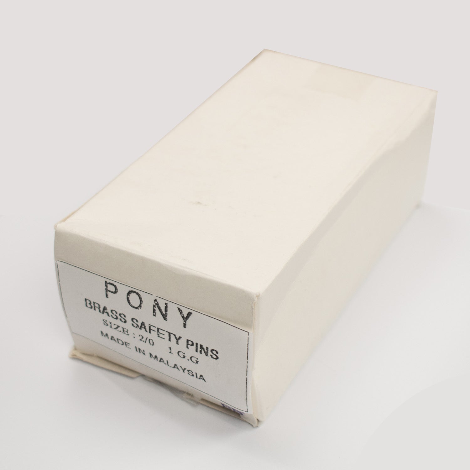 Pony Brass Safety Pins 1728Pcs Size-2/0