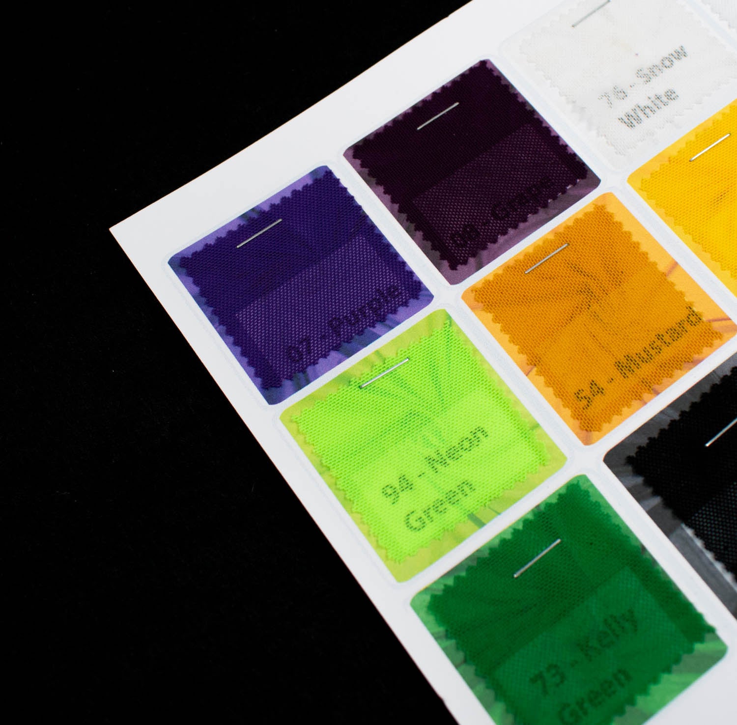 Stretch Power Mesh Sample Book