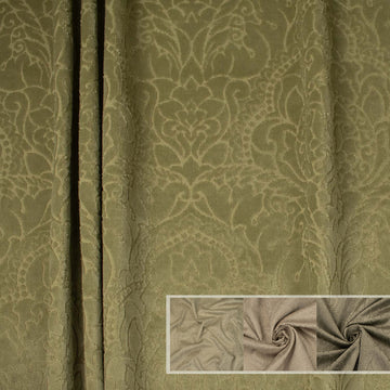 Prelude by Christian Fischbacher - Curtaining/Upholstery Vintage Floral Chenille