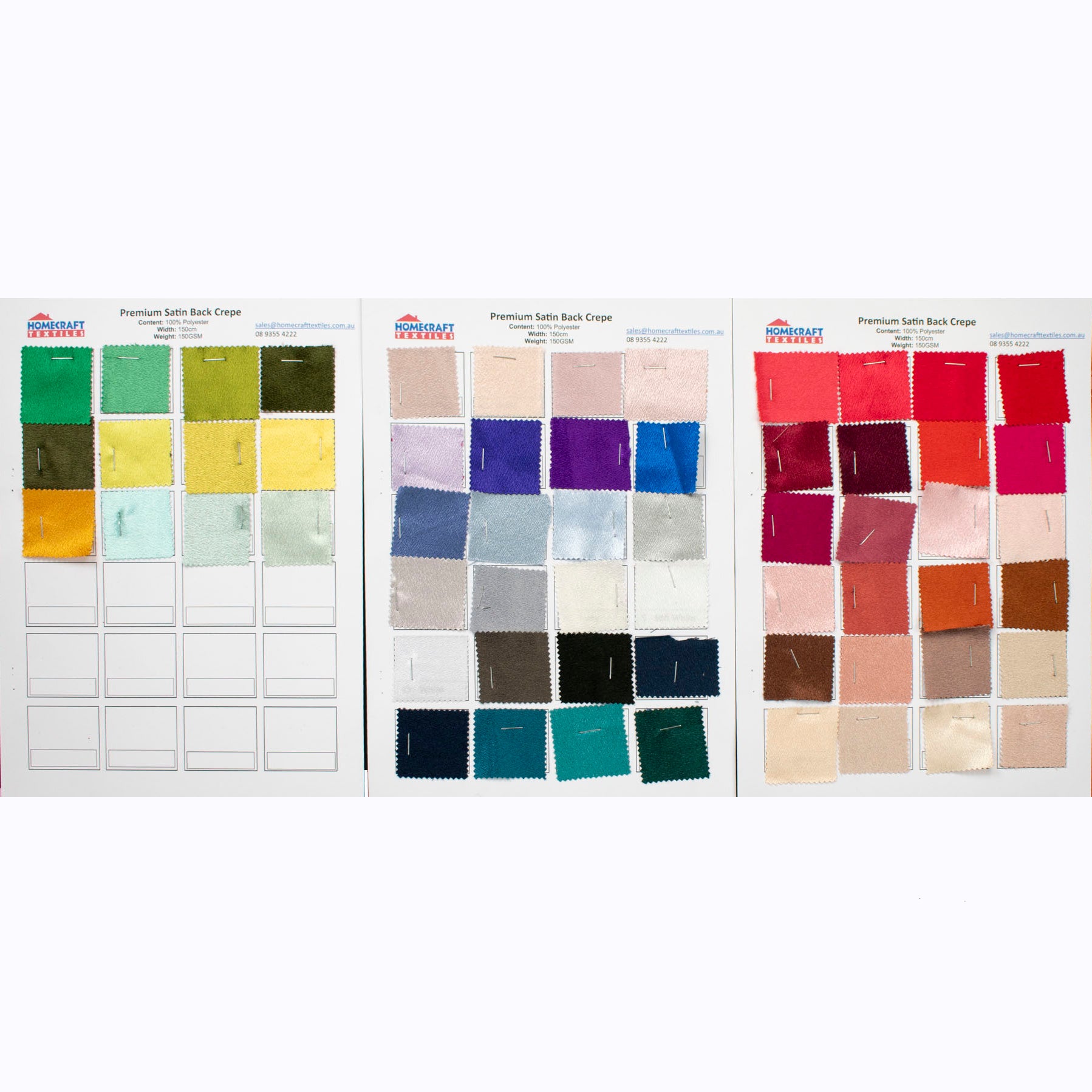 Premium Satin Back Crepe