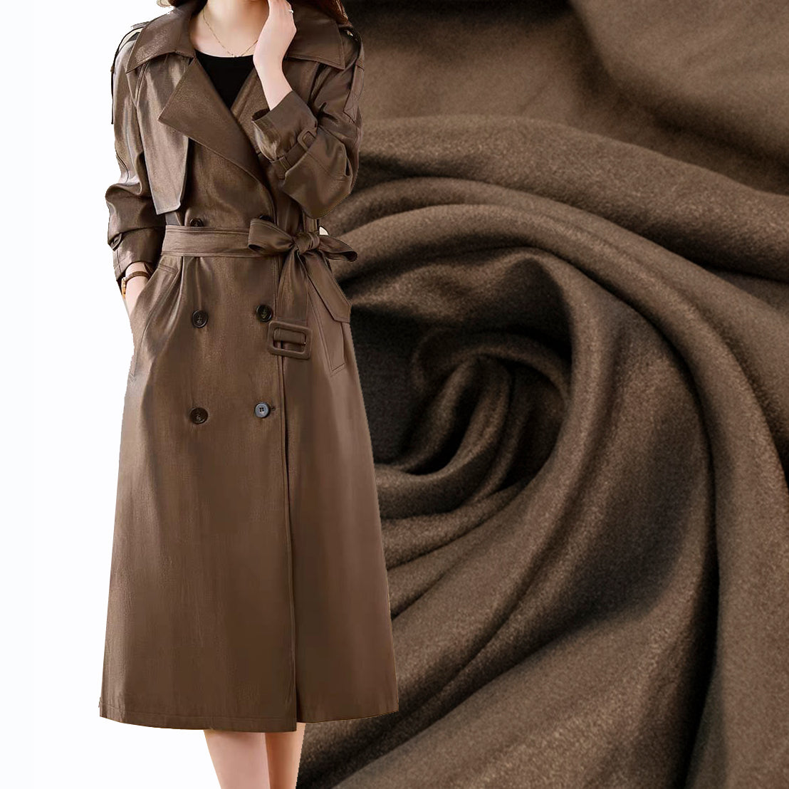 Premium Shimmer Textured Crepe