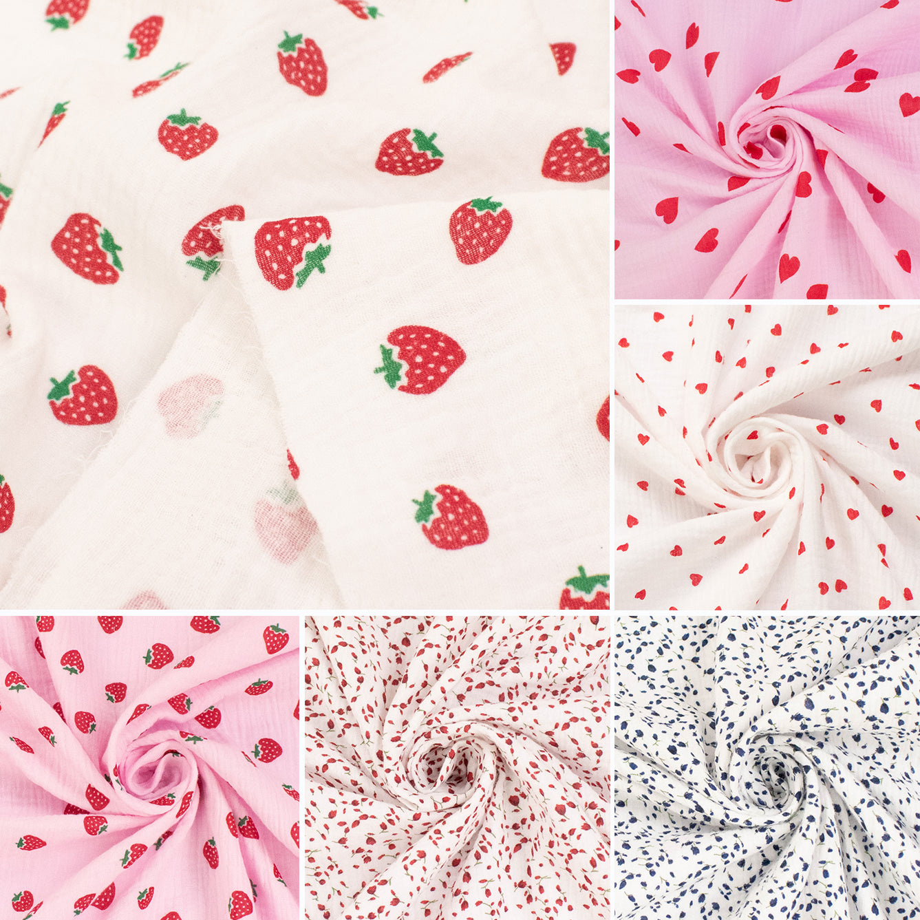 Double Gauze Muslin Pure Cotton Prints