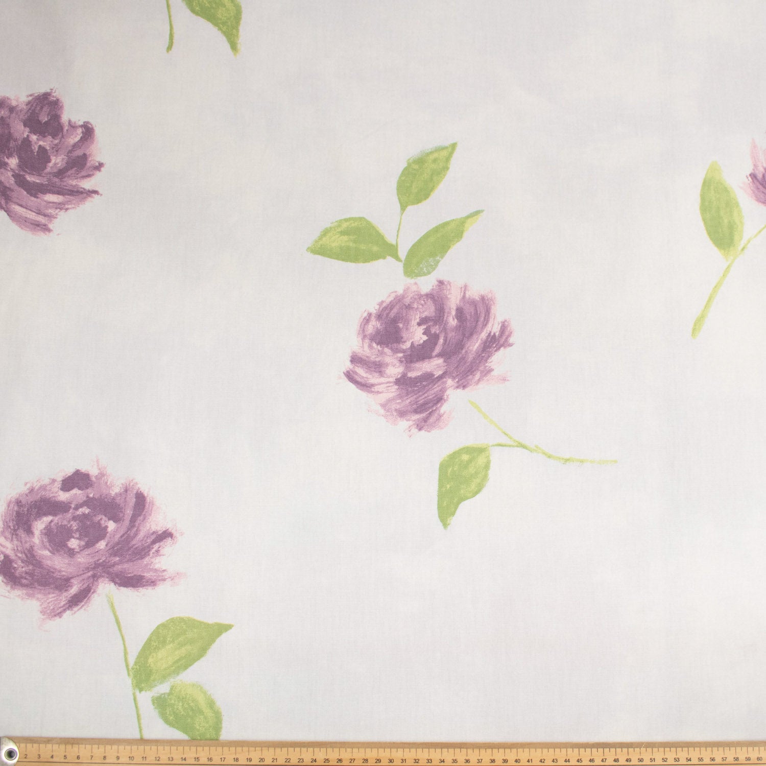 Flowers & Leaves Printed Curtaining/Upholstery Fabric 150cm