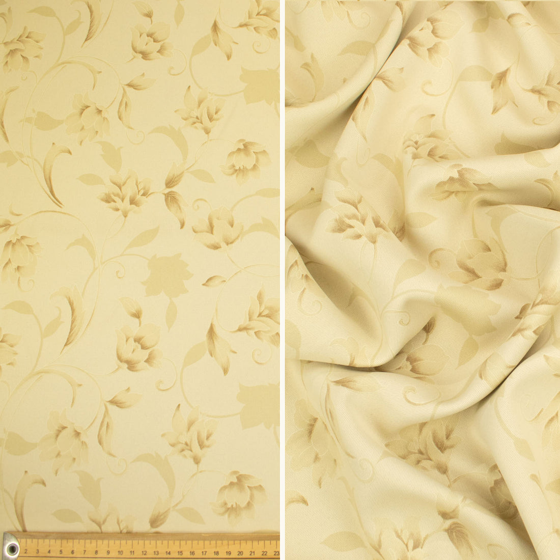 Printed Dim-Out Curtaining/Upholstery 150cm