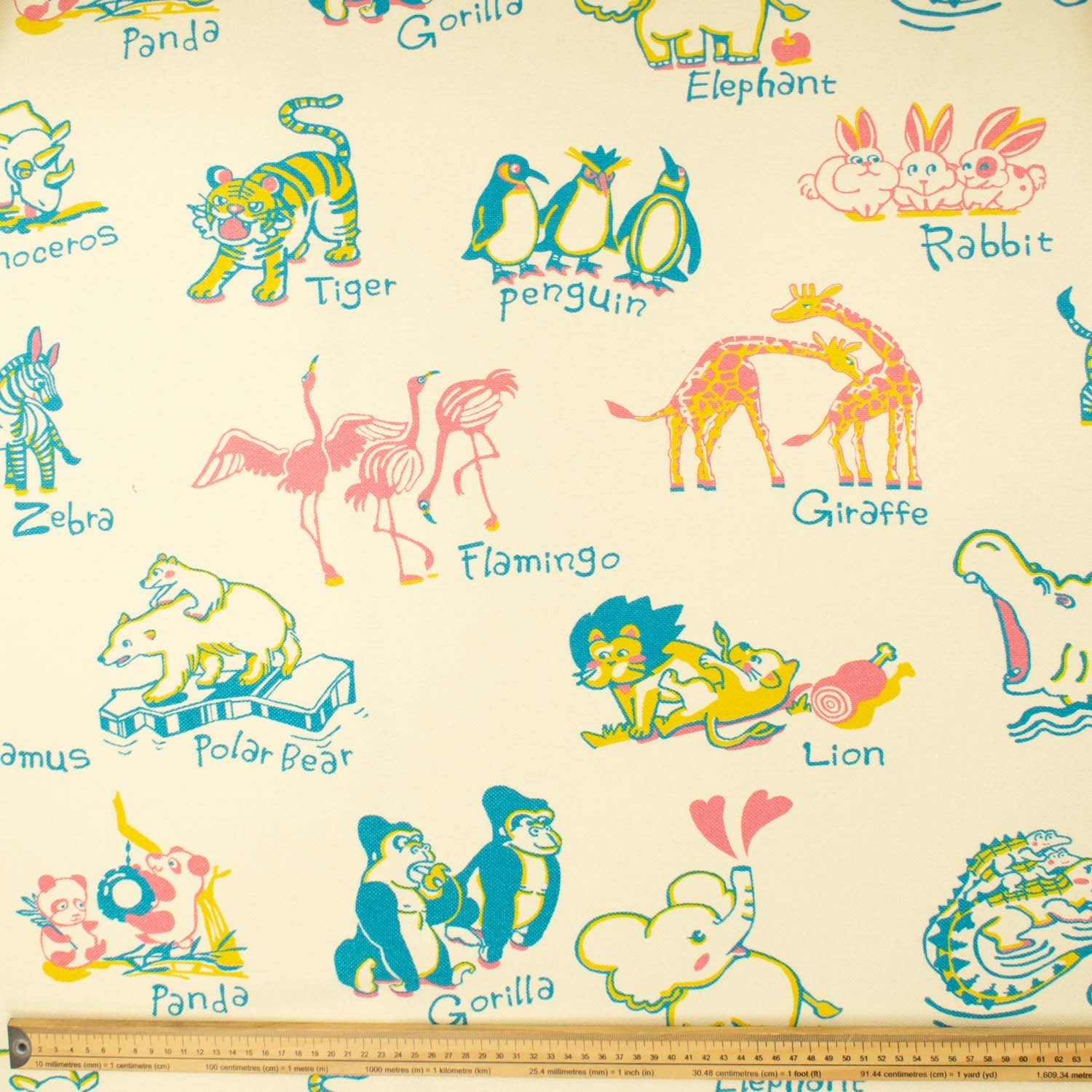 Novelty Kiddy Printed Curtaining/Upholstery Fabric 150cm