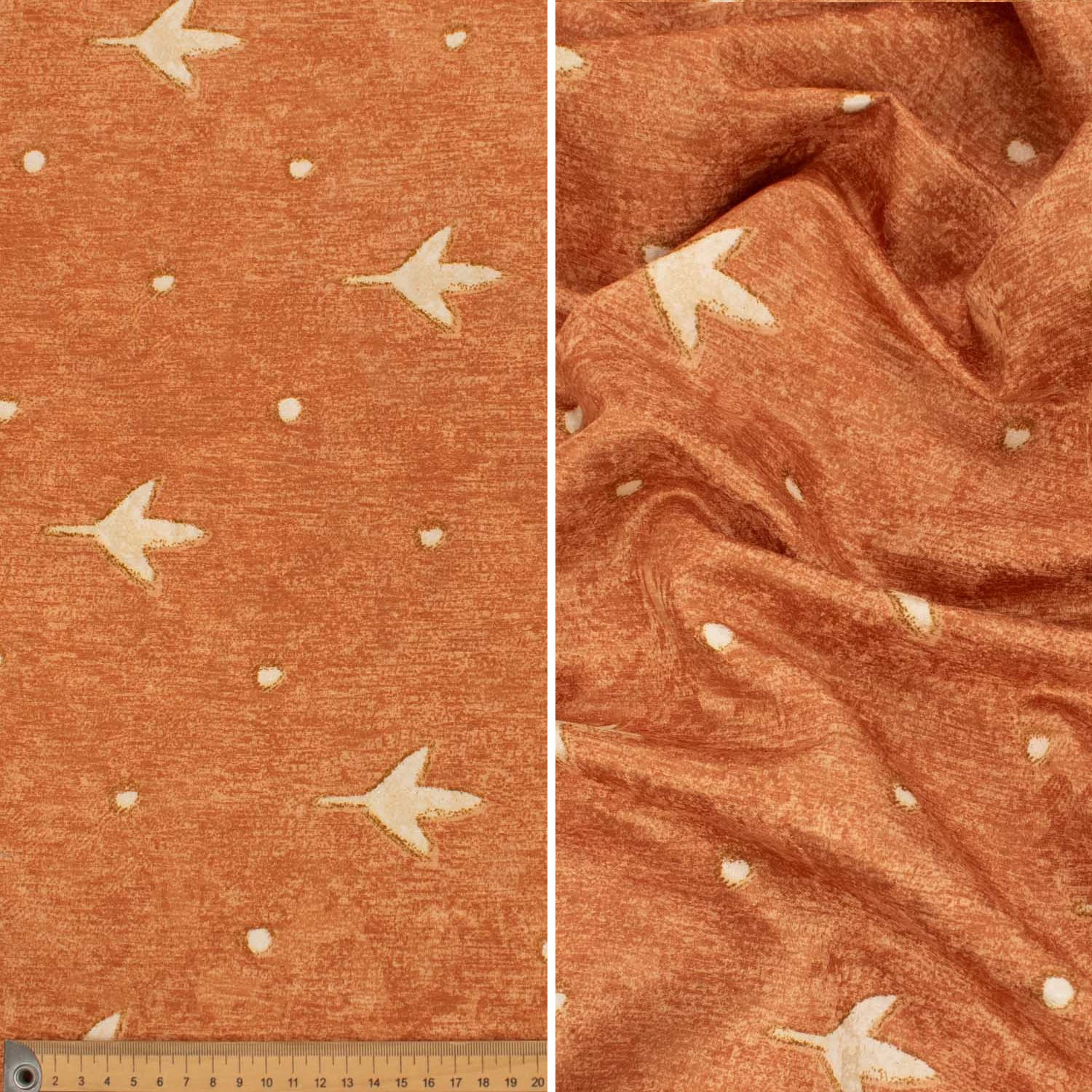 Spanish Printed Textured Jacquard Curtaining/Upholstery 280CM