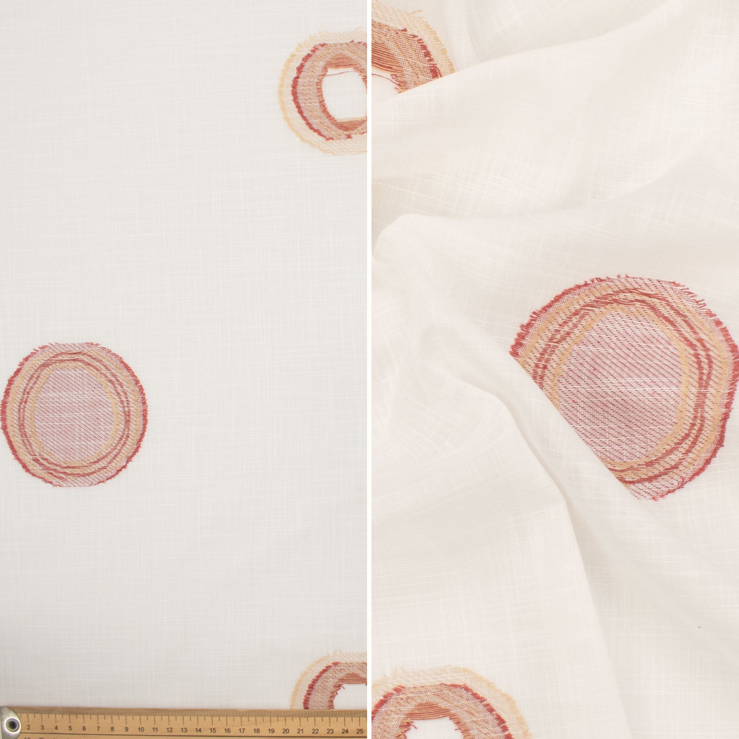 Printed Linen Look Curtaining/Upholstery 280CM