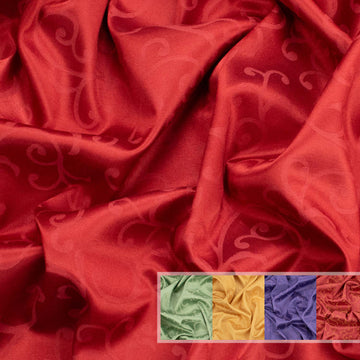 Vines Sateen Jacquard Curtaining/Upholstery 280CM