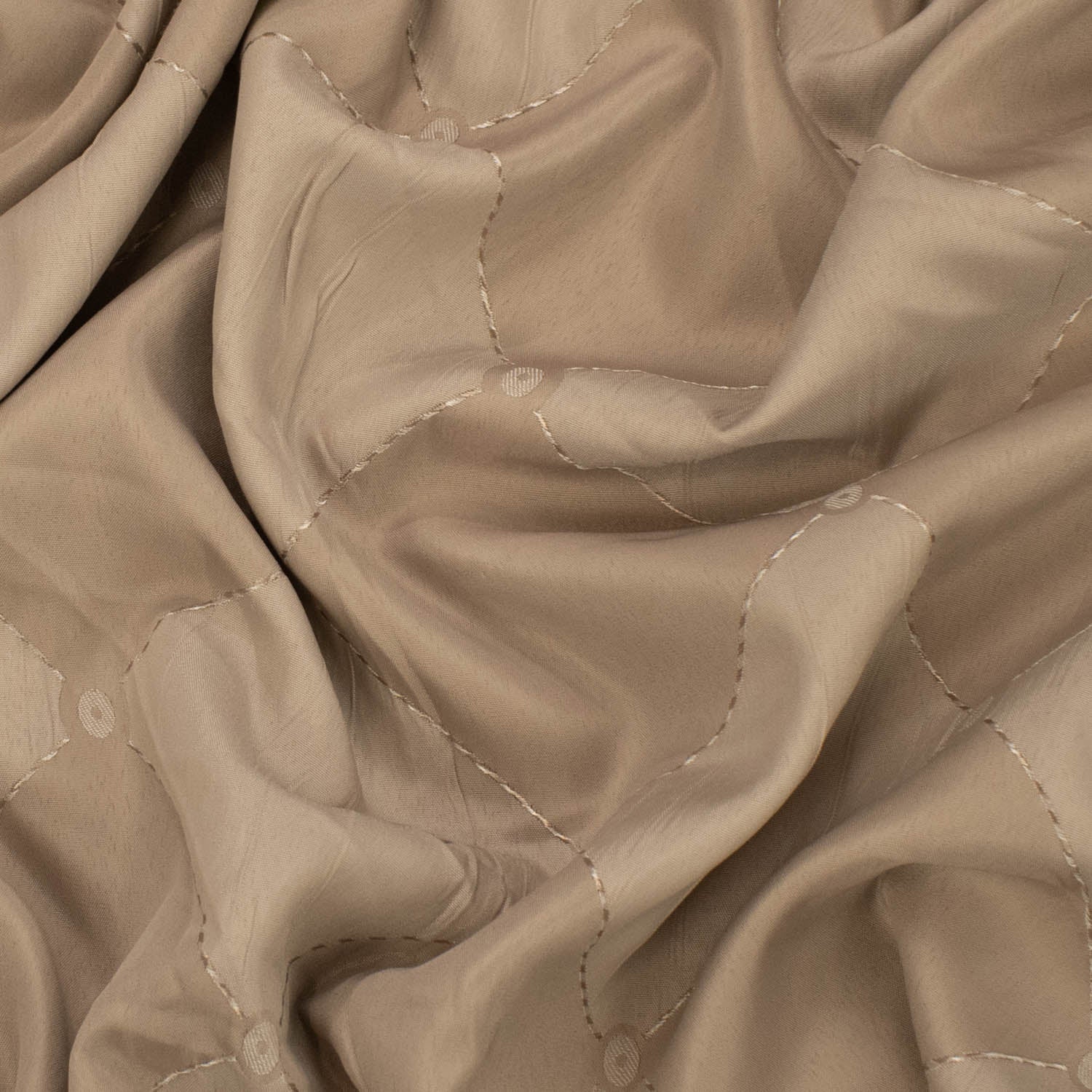 Diamond Embroidered Taffeta Curtaining/Upholstery Jacquard