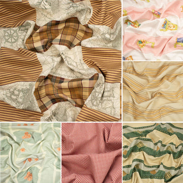 Printed Geometric Curtaining/Upholstery Fabric 280CM