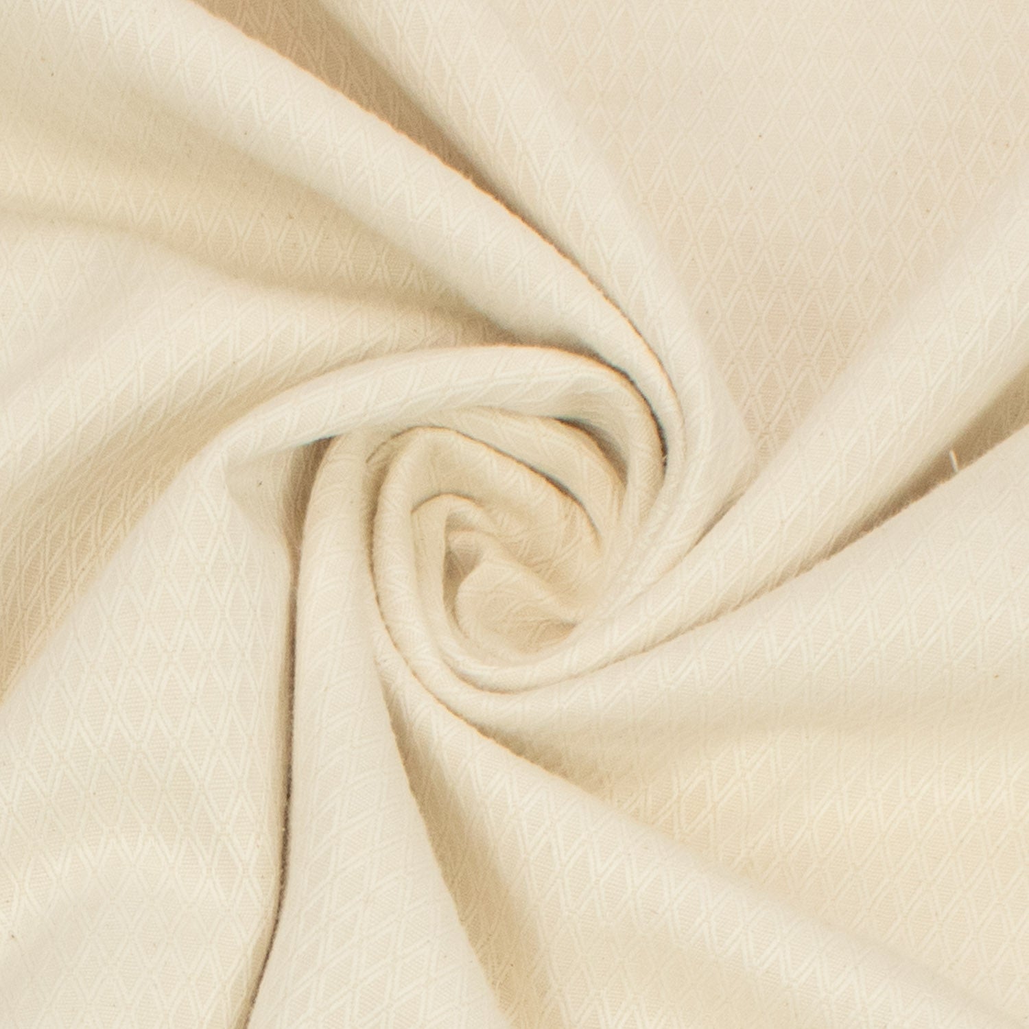 Natural White Jacquard Curtaining/Upholstery Fabric 280CM