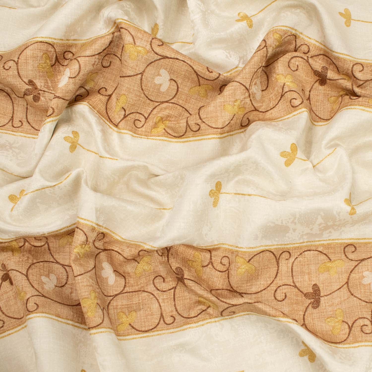 Spanish Printed Textured Jacquard Curtaining/Upholstery 280CM