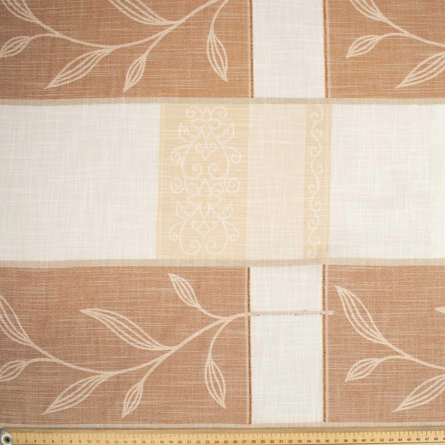 Printed Linen Look Curtaining/Upholstery 280CM