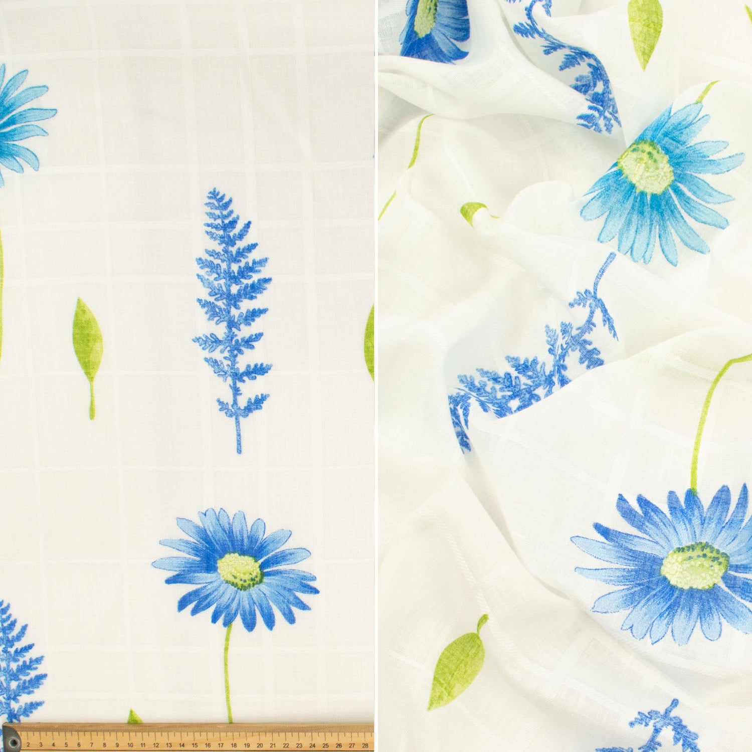 Printed Linen Look Curtaining/Upholstery 280CM