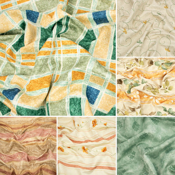 Spanish Printed Textured Jacquard Curtaining/Upholstery 280CM