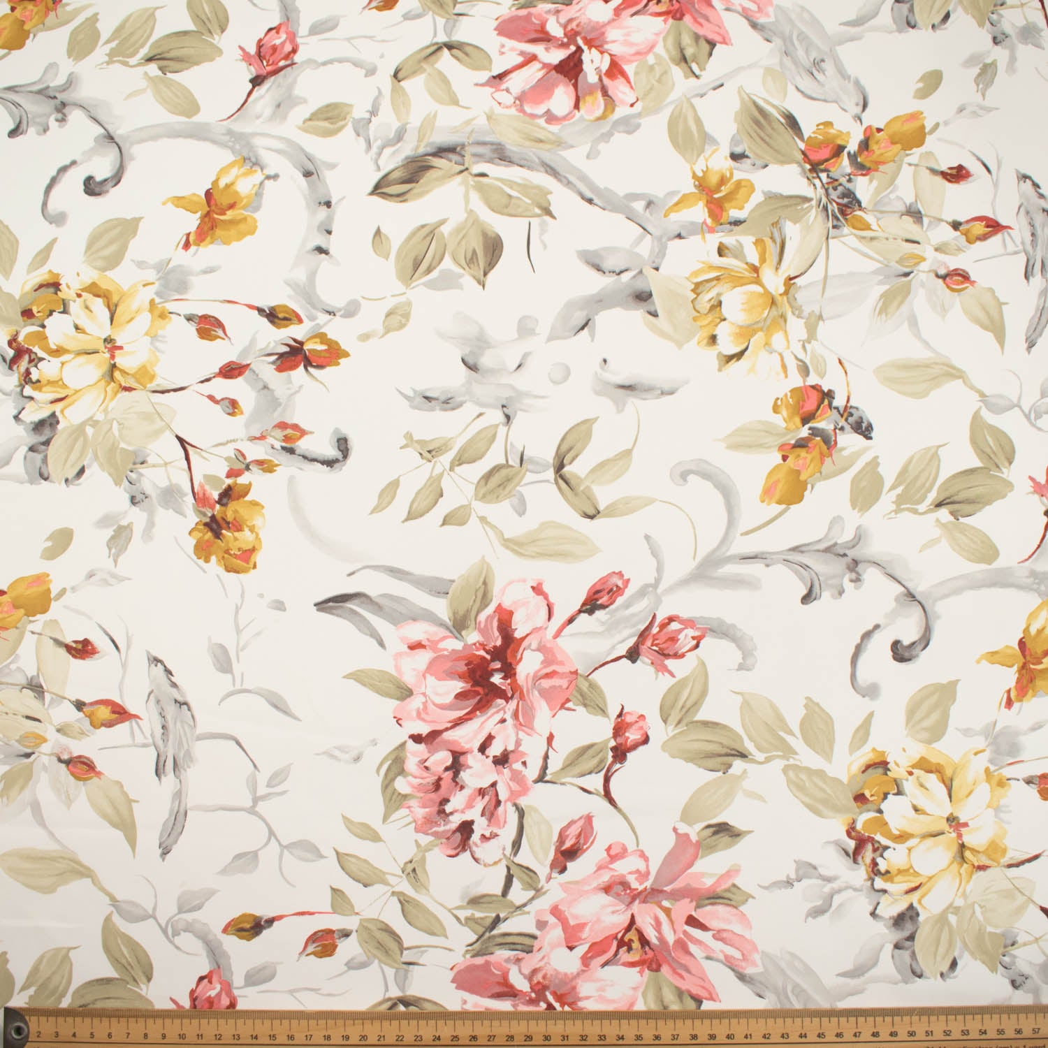 Printed Dim-Out Curtaining Drapery Fabric 280cm