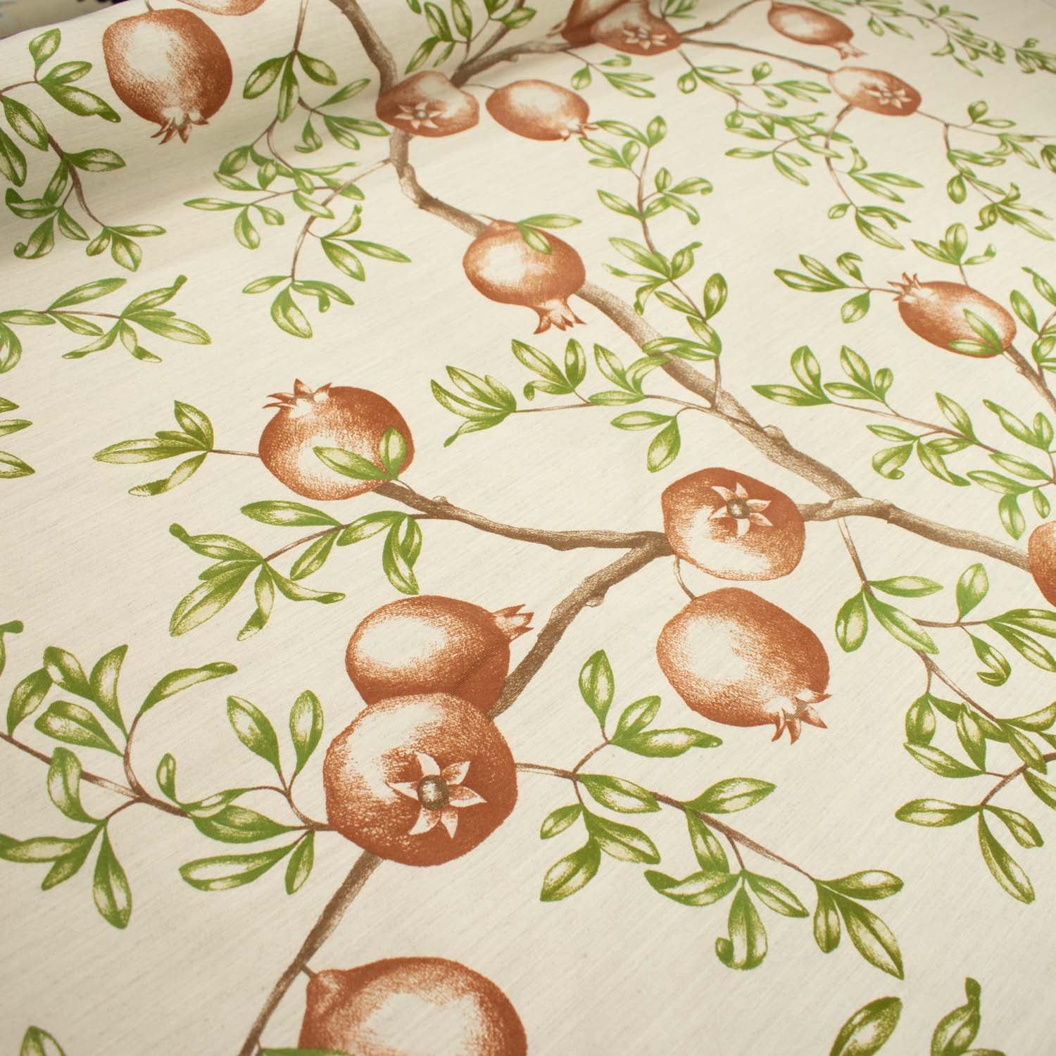 Flowers & Leaves Printed Curtaining/Upholstery Fabric 150cm