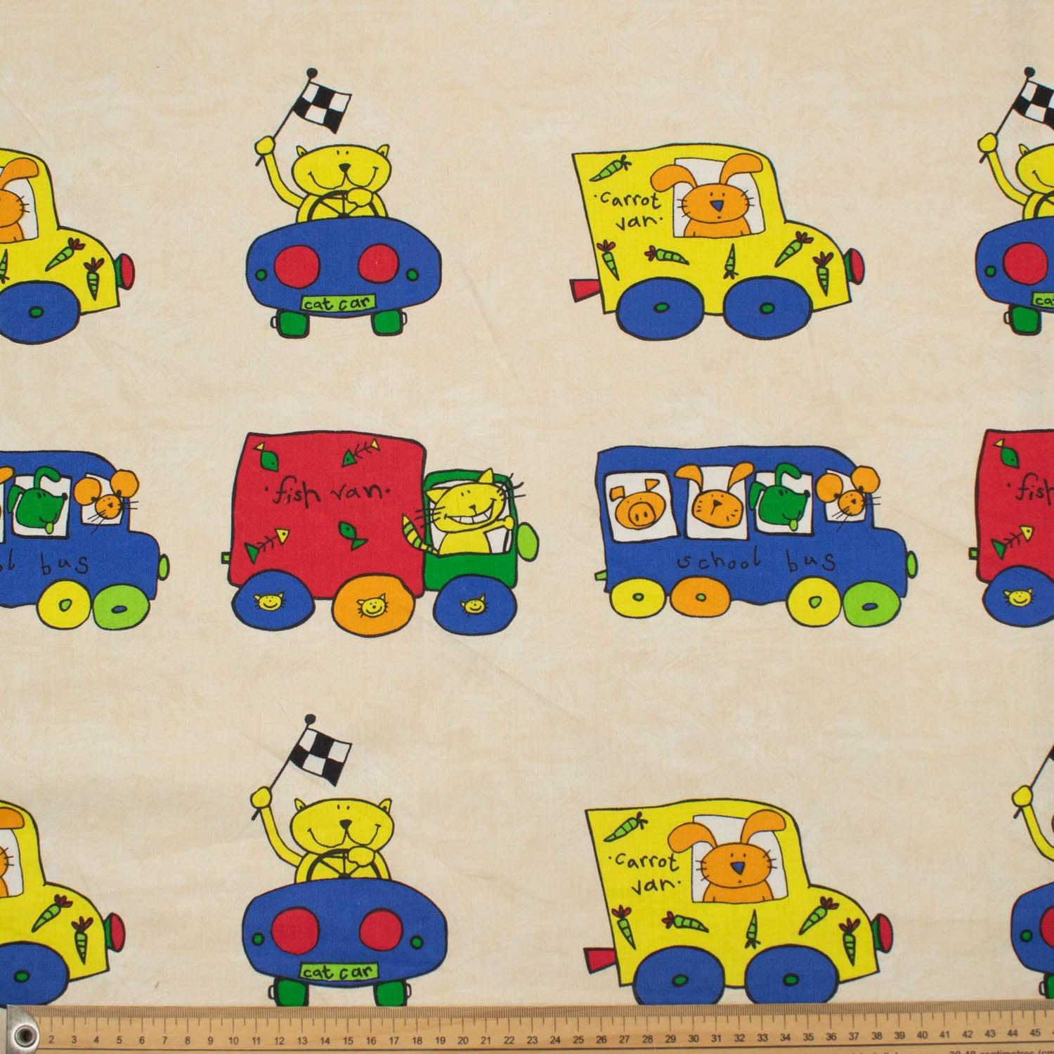 Novelty Kiddy Printed Curtaining/Upholstery Fabric 150cm