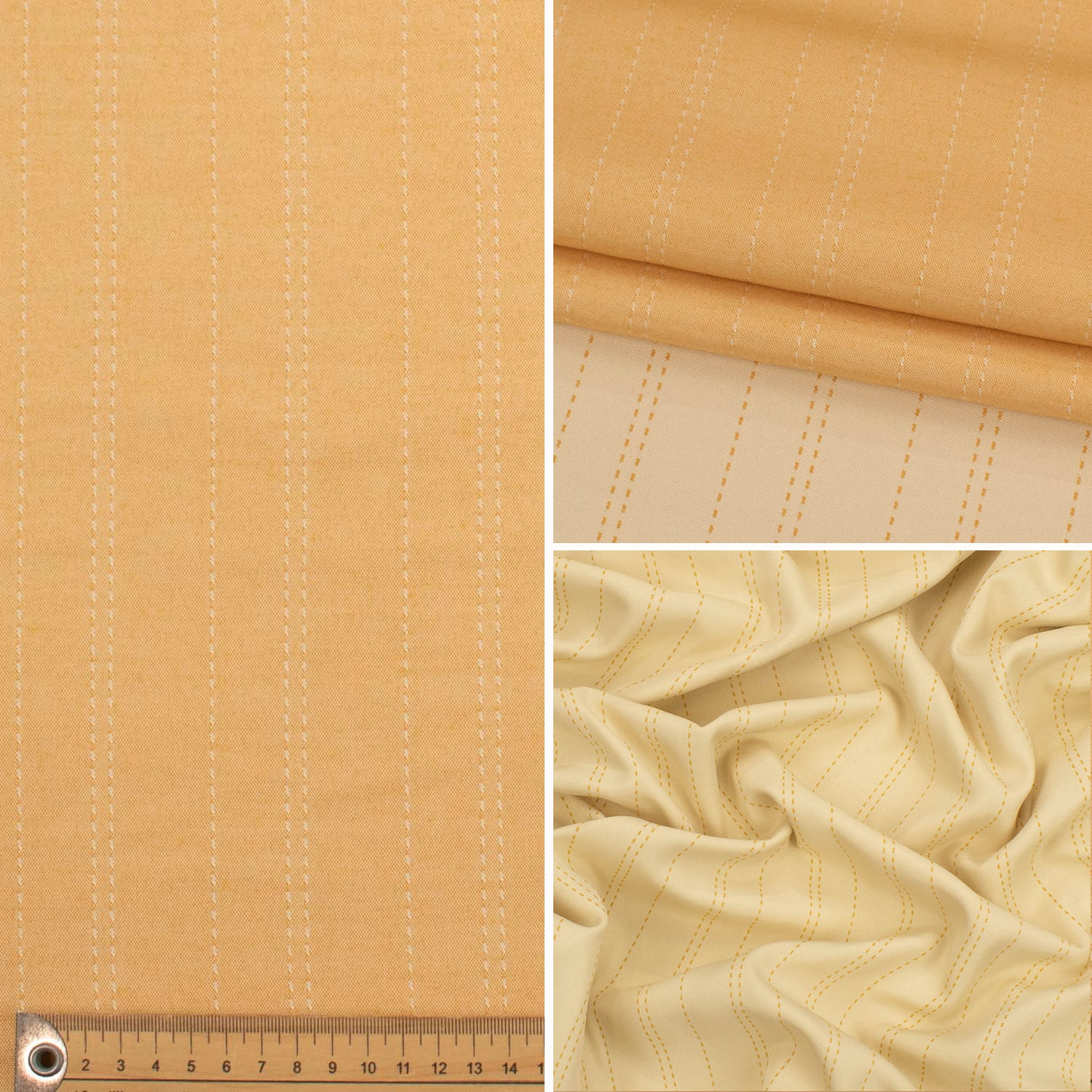 Geometric Stripes & Checks Printed Curtaining/Upholstery Fabric 150cm