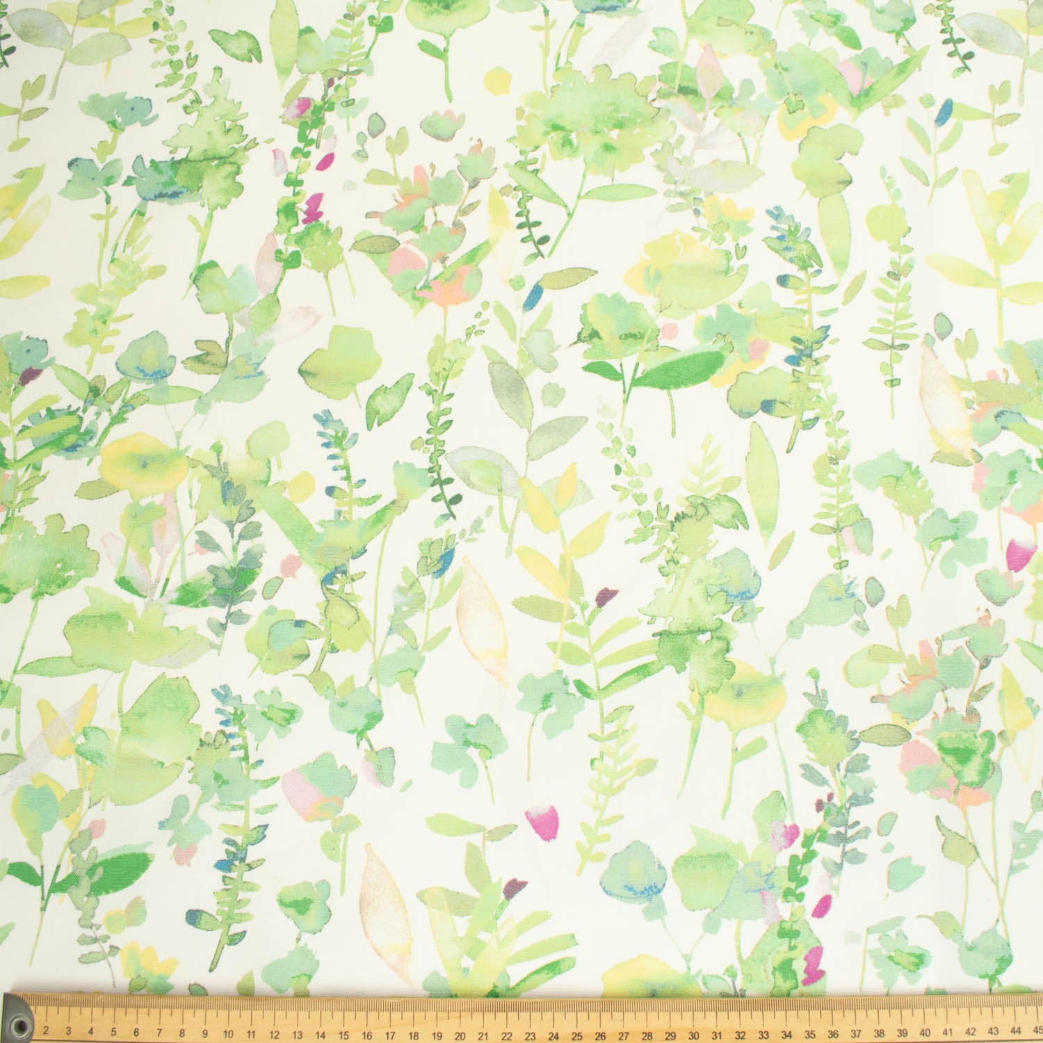 Flowers & Leaves Printed Curtaining/Upholstery Fabric 150cm