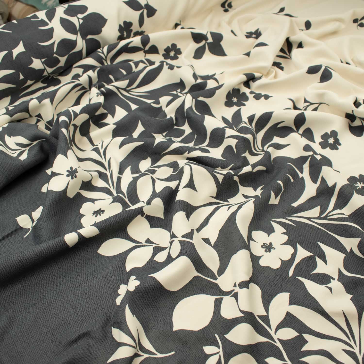 Printed Dim-Out Curtaining/Upholstery Fabric 150cm