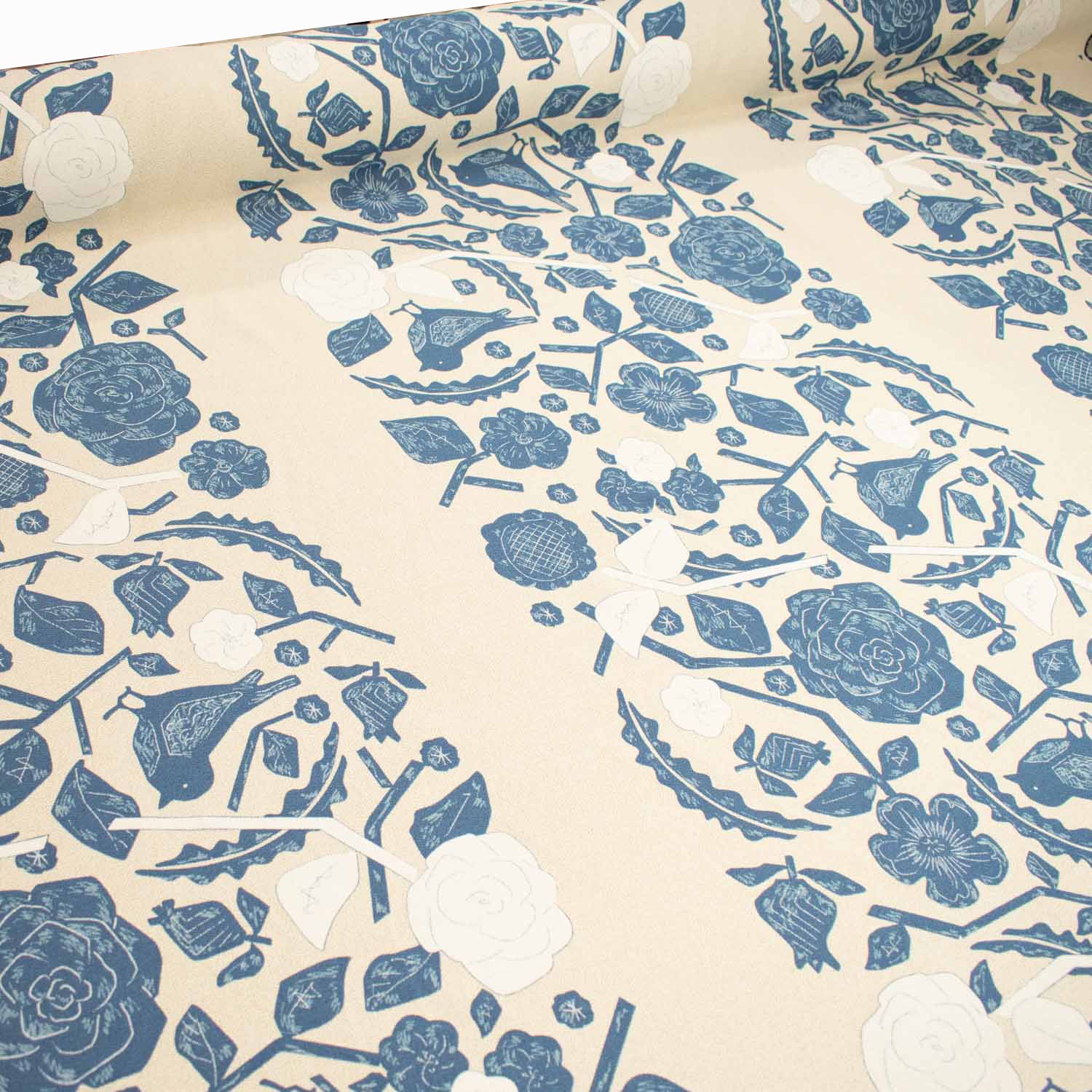 Printed Dim-Out Curtaining/Upholstery Fabric 150cm