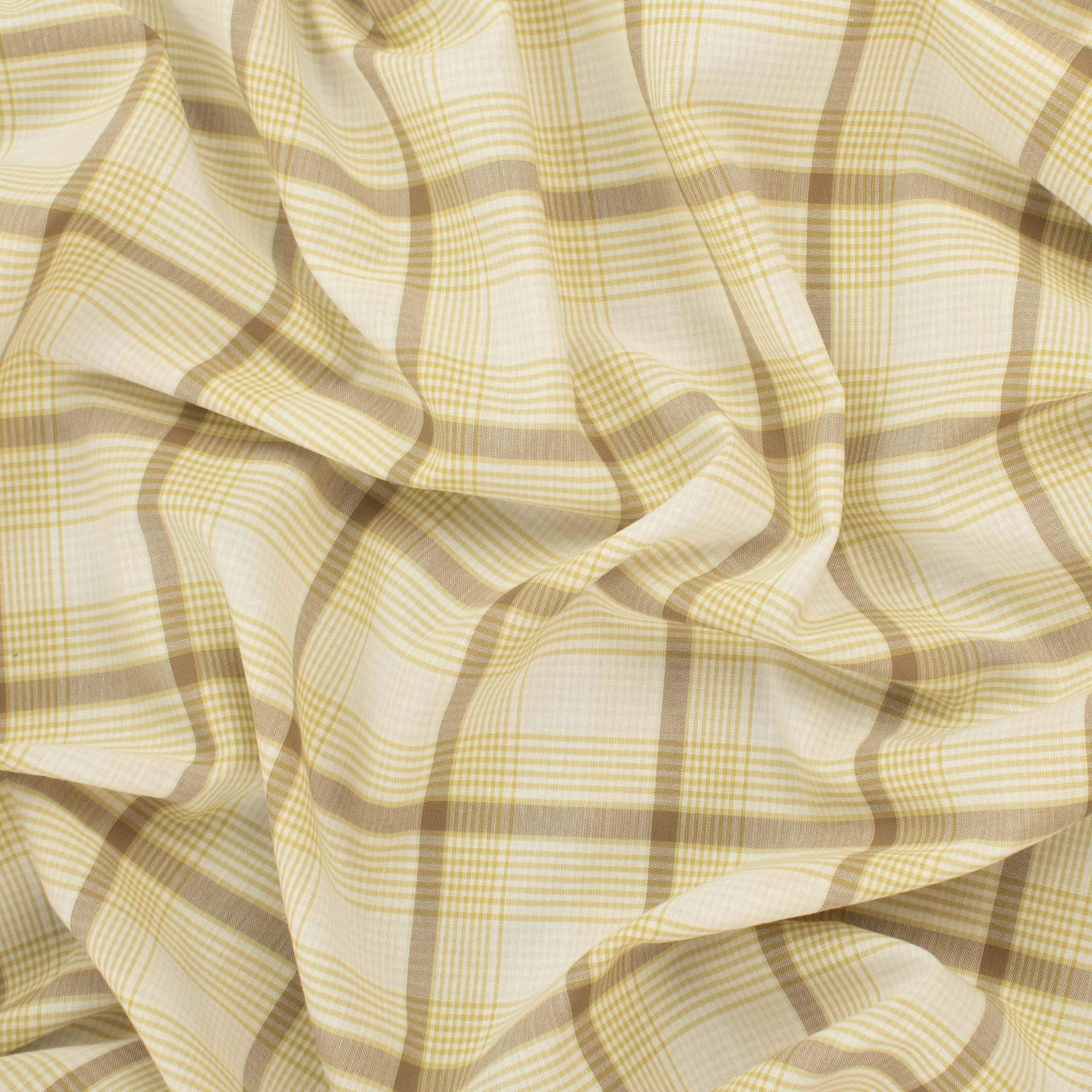 Cotton Check Shirting 112m