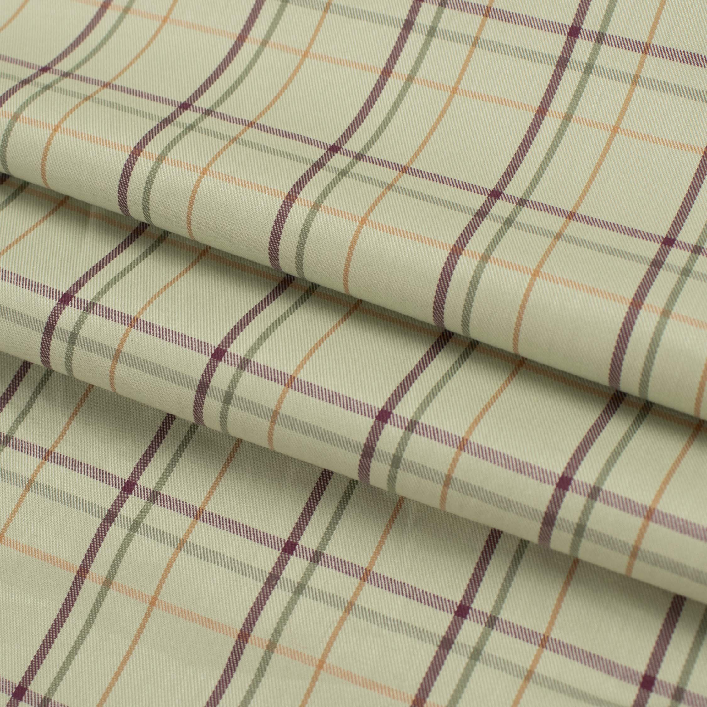 Cotton Check Shirting 112m