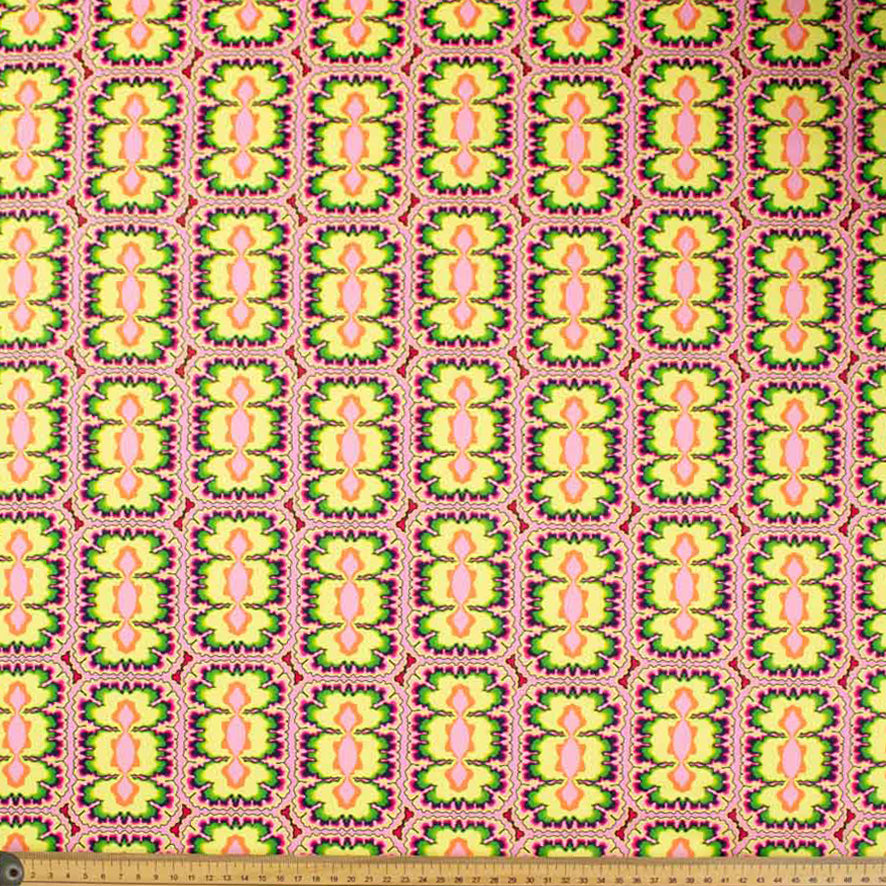 Printed Stretch Cotton Sateen