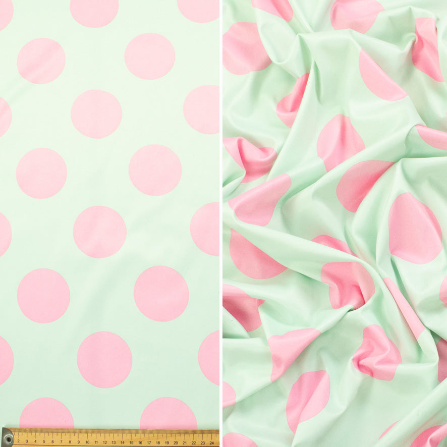 Printed Stretch Cotton Sateen