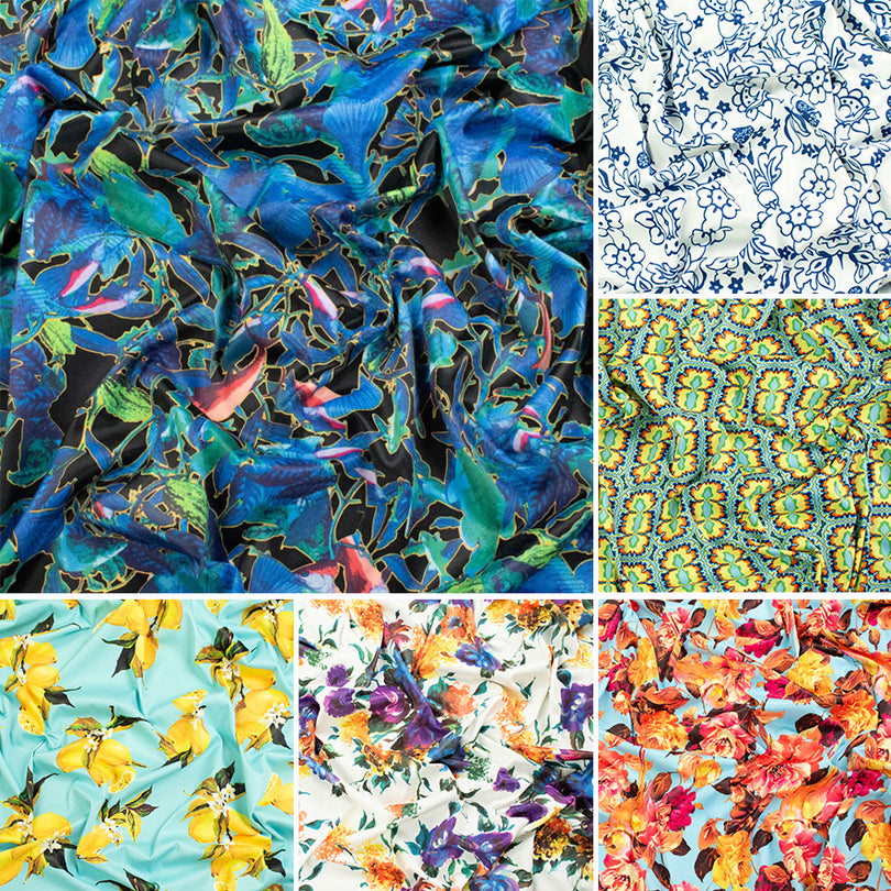 Printed Stretch Cotton Sateen – Homecraft Textiles