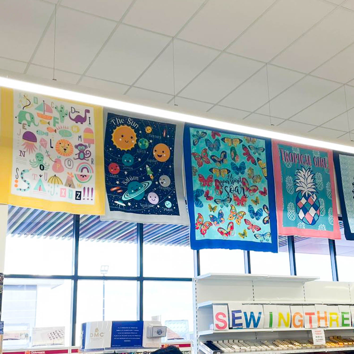 Printed Polar Fleece by Panel