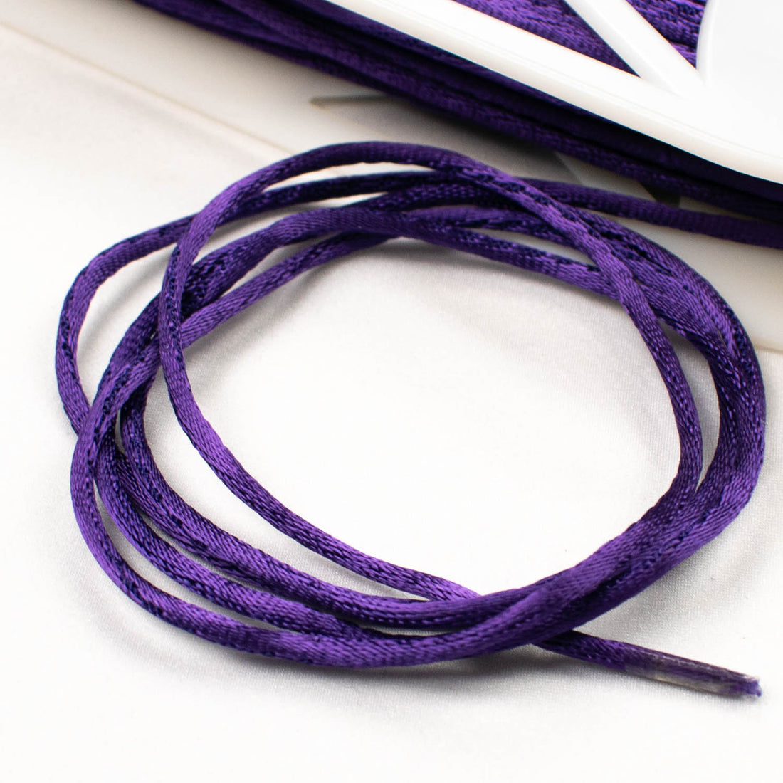 Purple Silky Rat Tail Cord-3MM