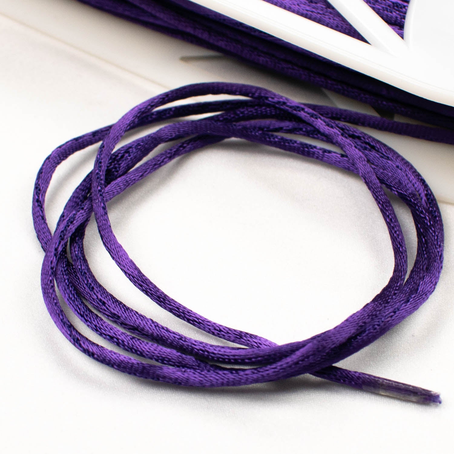 Purple Silky Rat Tail Cord-3MM