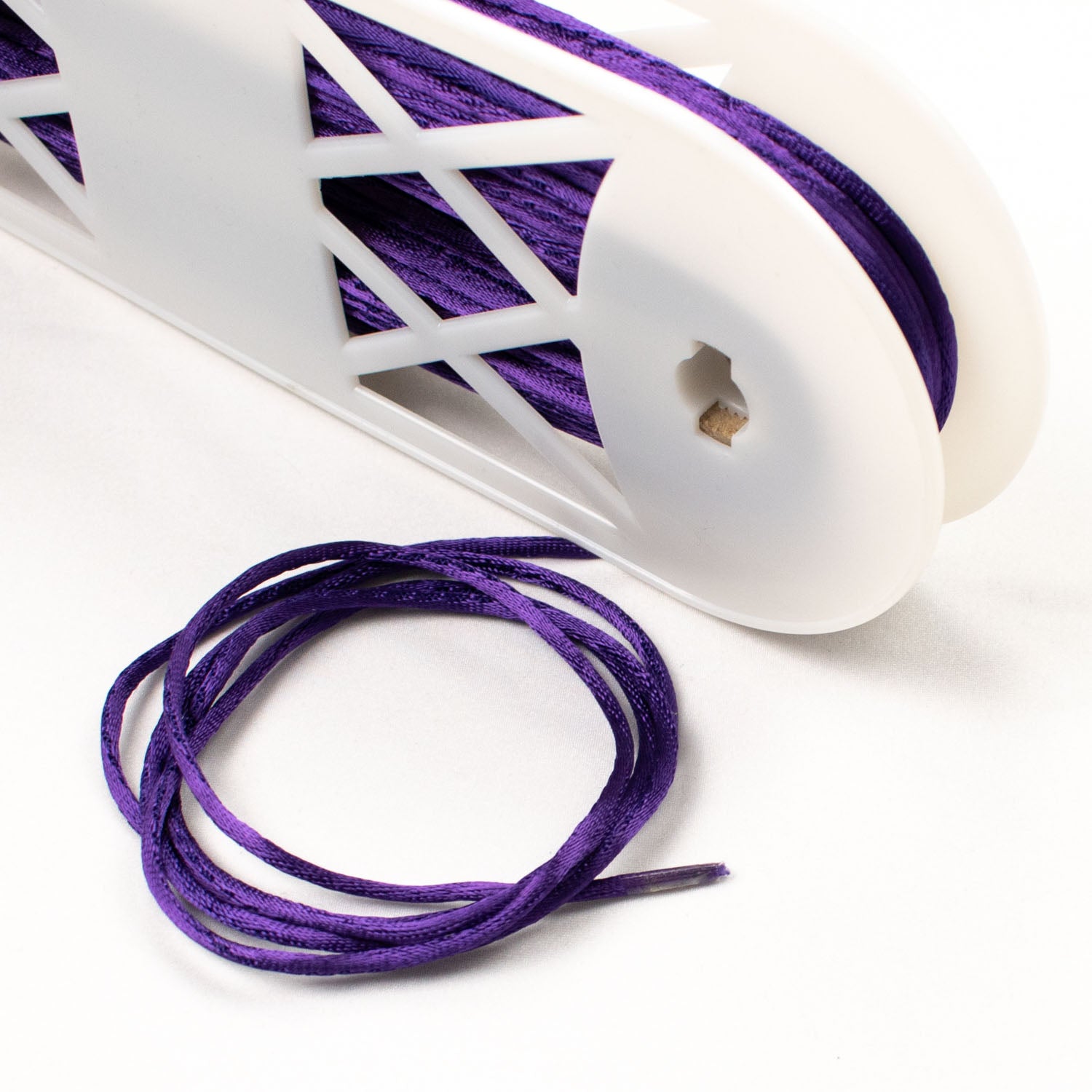 Purple Silky Rat Tail Cord-3MM