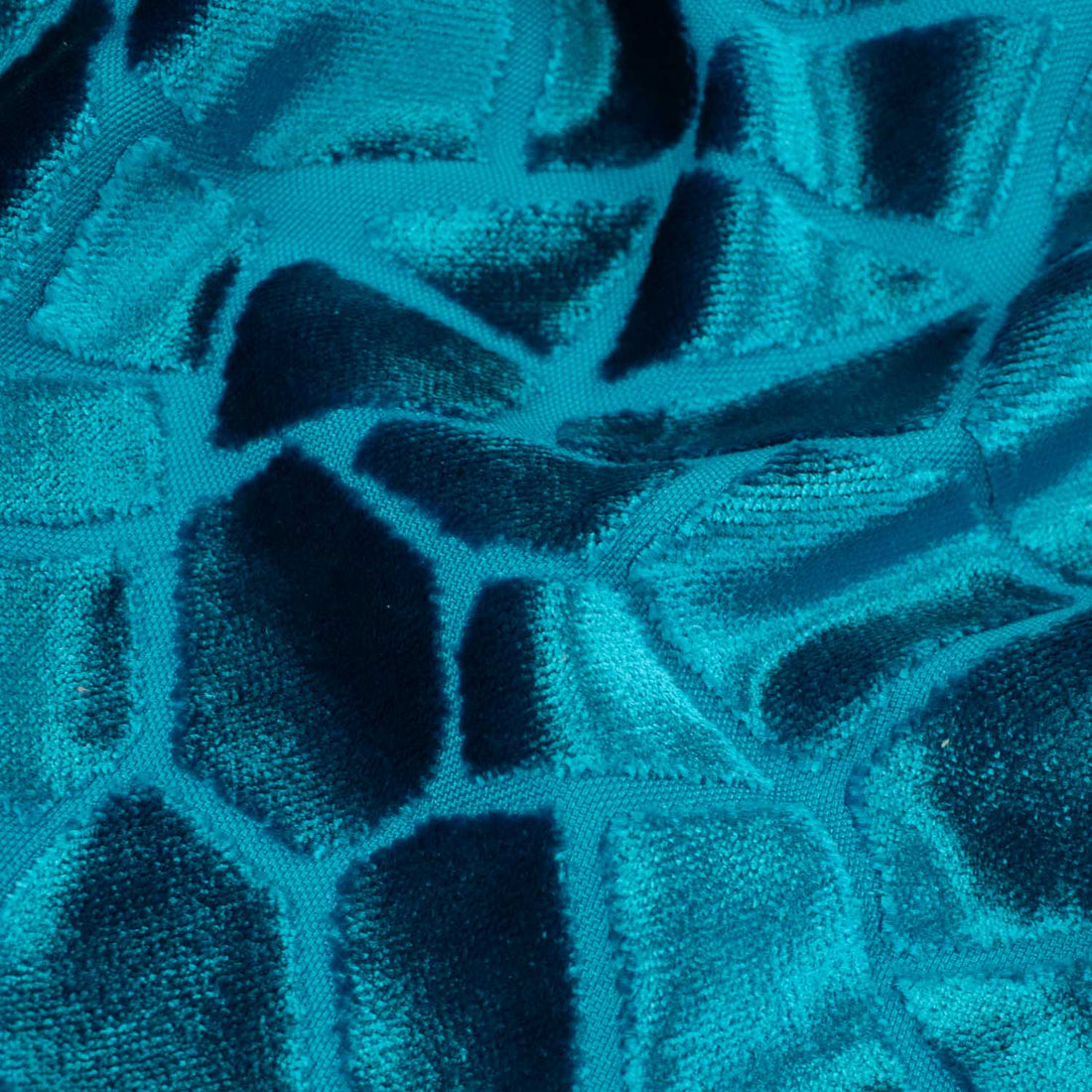 Puzzle by Zepel - Curtaining/Upholstery Velvet Jacquard