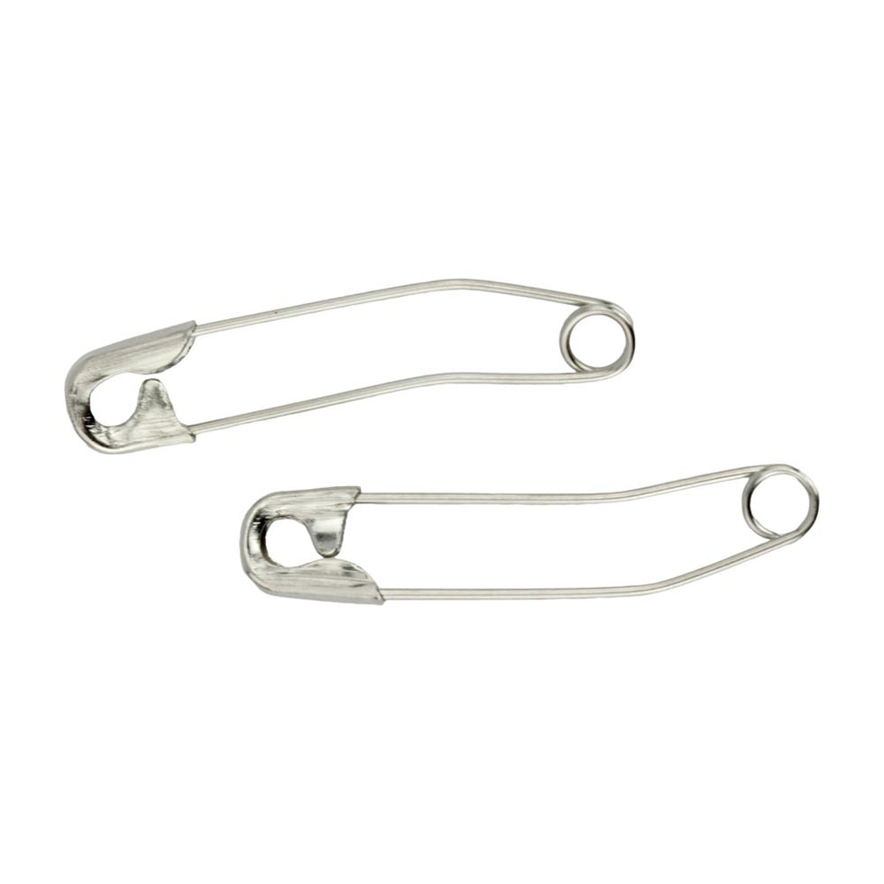 Sew Easy Curved Steel Safety Pins 27mm 50pcs – Homecraft Textiles