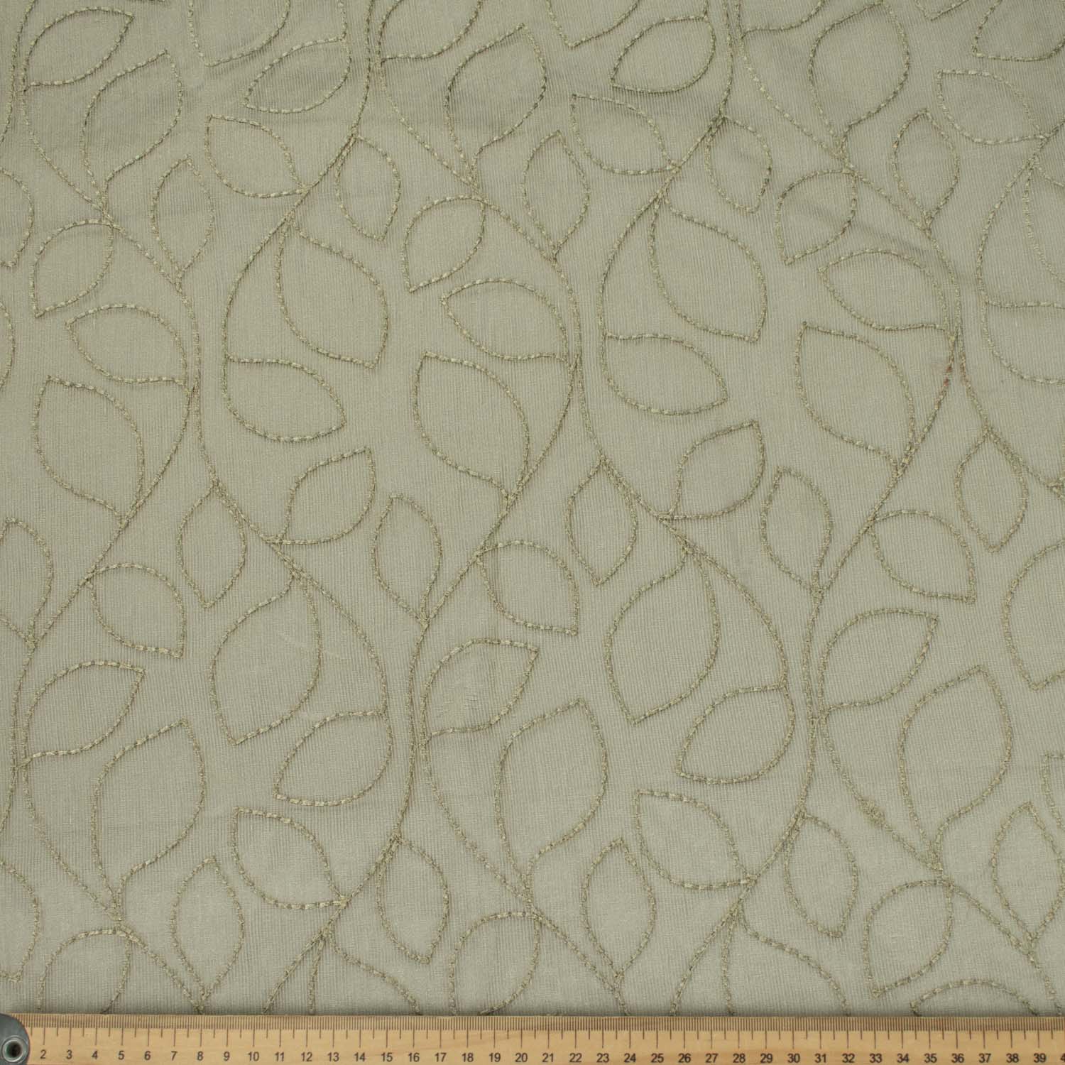 Quadrille by Zepel - Curtaining/Upholstery Leaf Vines Embroidered Sheer