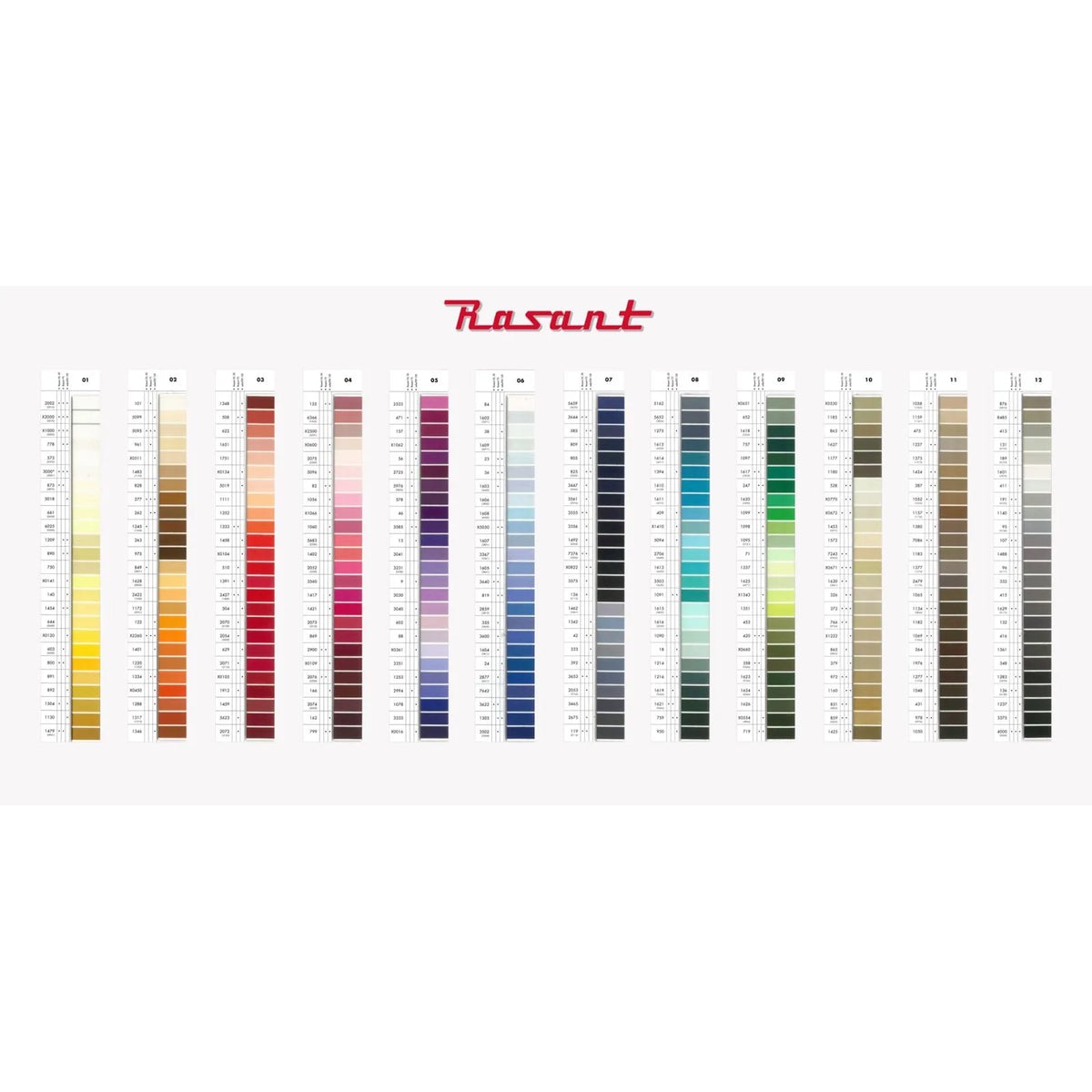Rasant Thread Packs Rasant Thread - All 300 cols - $5.99ea – Homecraft Textiles