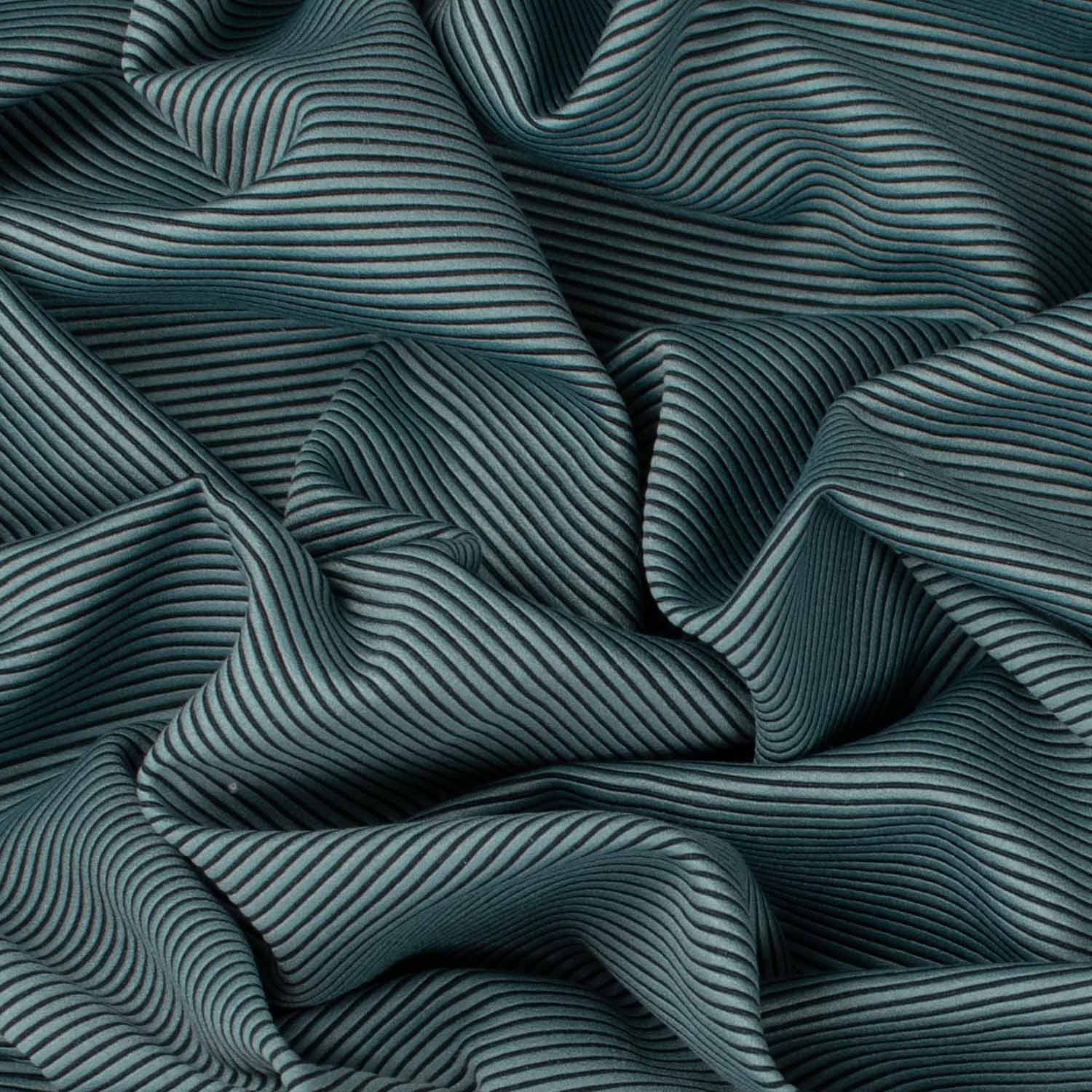 Ranger by Zepel Curtaining/Upholstery Reversible Stripe Jacquard Canvas