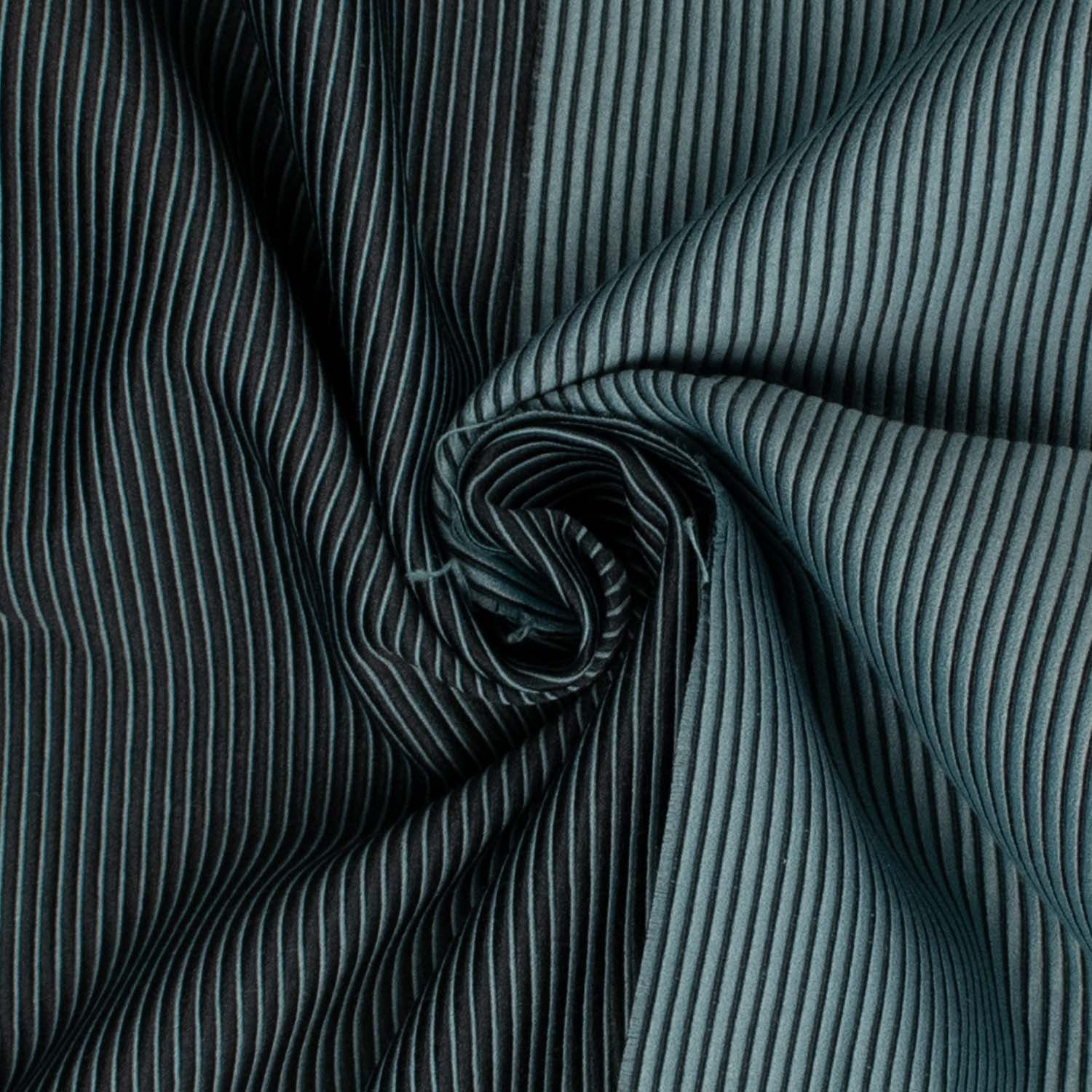 Ranger by Zepel Curtaining/Upholstery Reversible Stripe Jacquard Canvas