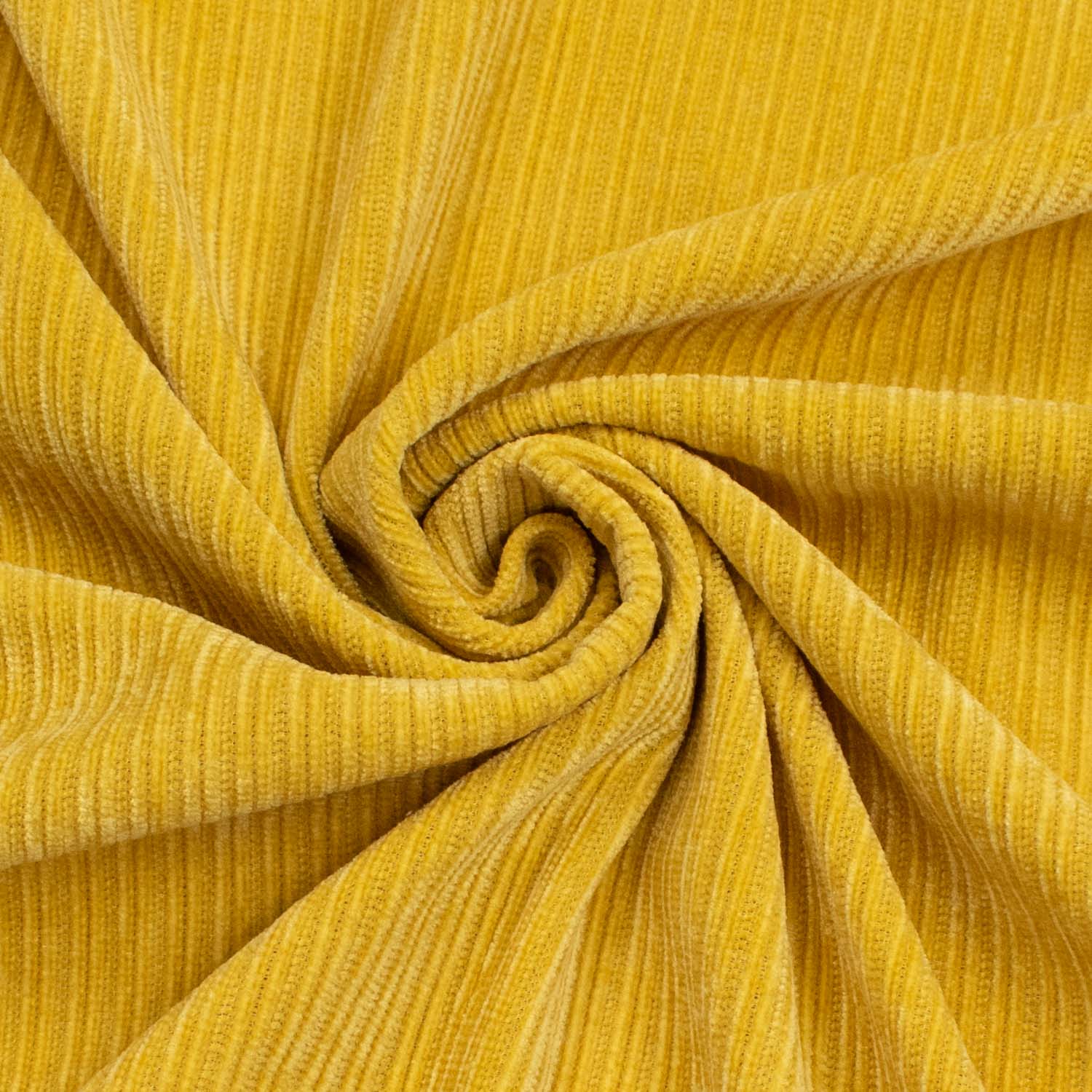 Ribbed Knit Velour Stretch Jersey