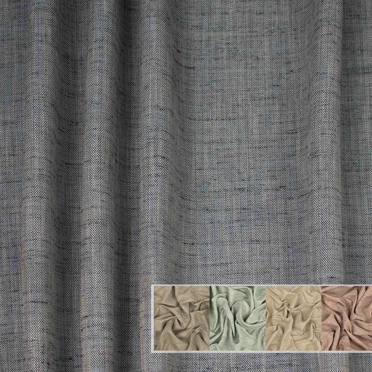 Rico by Zepel Curtaining/Upholstery Linen Look