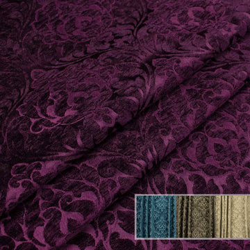 Rimini by Zepel - Curtaining/Upholstery Vintage Flower Chenille