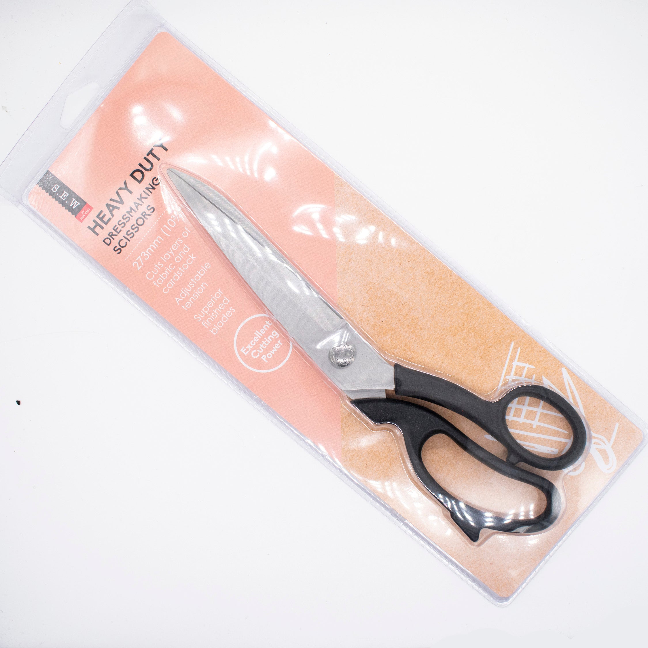 S.E.W.  Heavy Duty Dressmaking Scissors 273mm (10.75″)