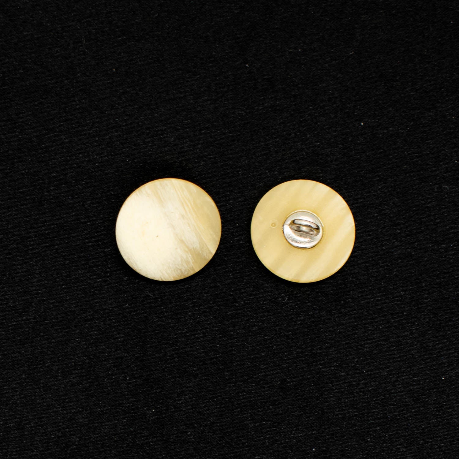 Matt Flat Horn Shank Button