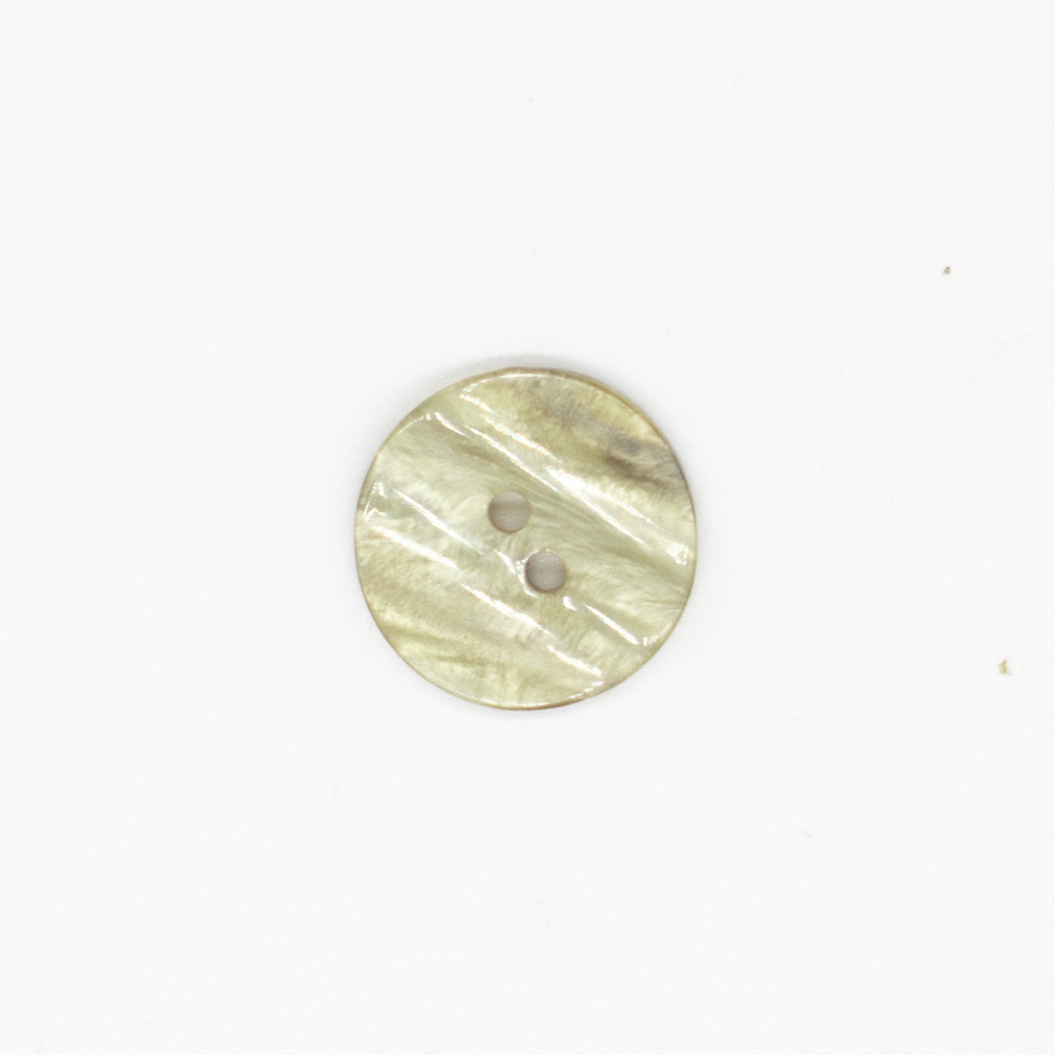 2 Hole Shiny Rippled Button